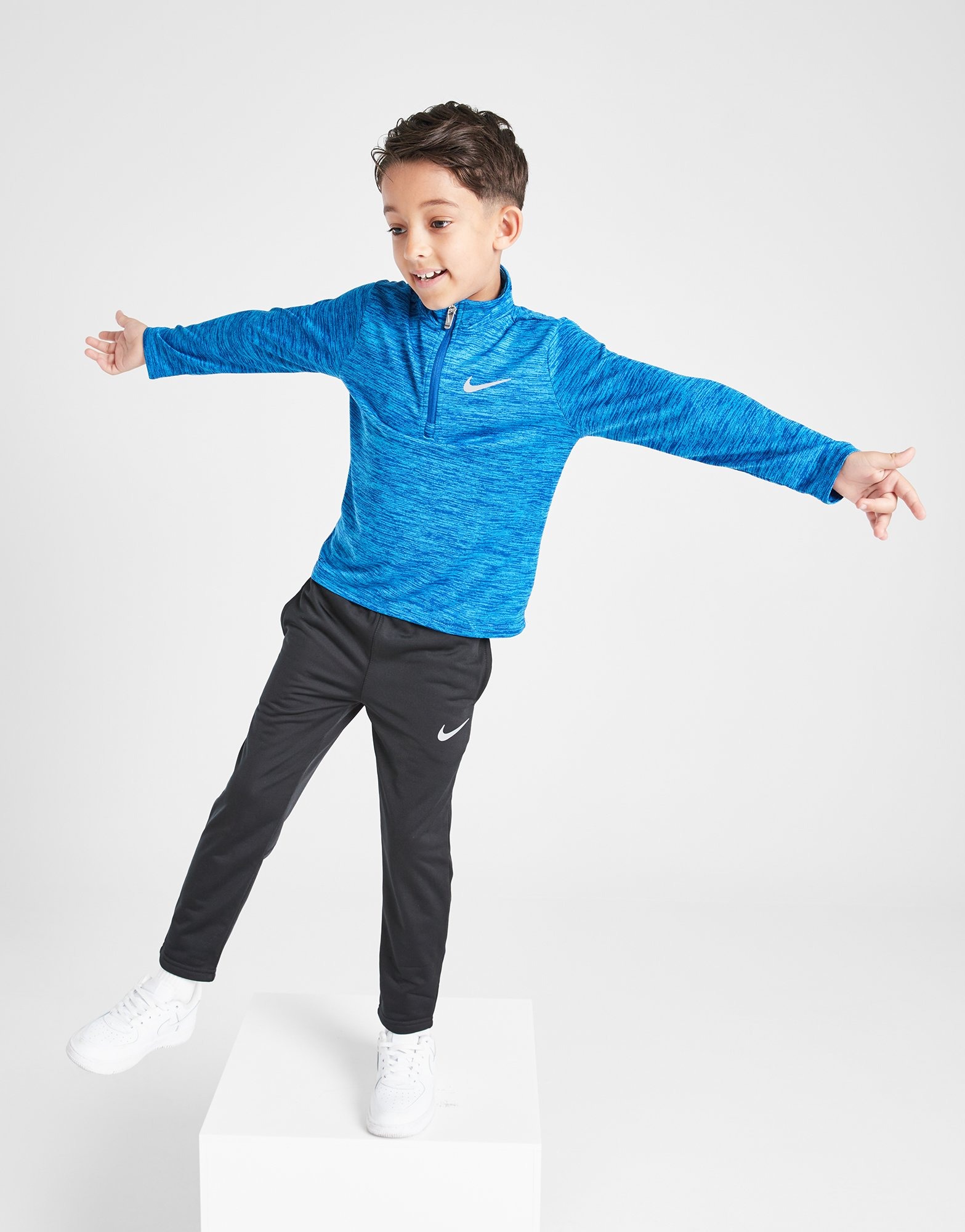 Blue Nike Pacer 1 4 Zip Tracksuit Children JD Sports Ireland