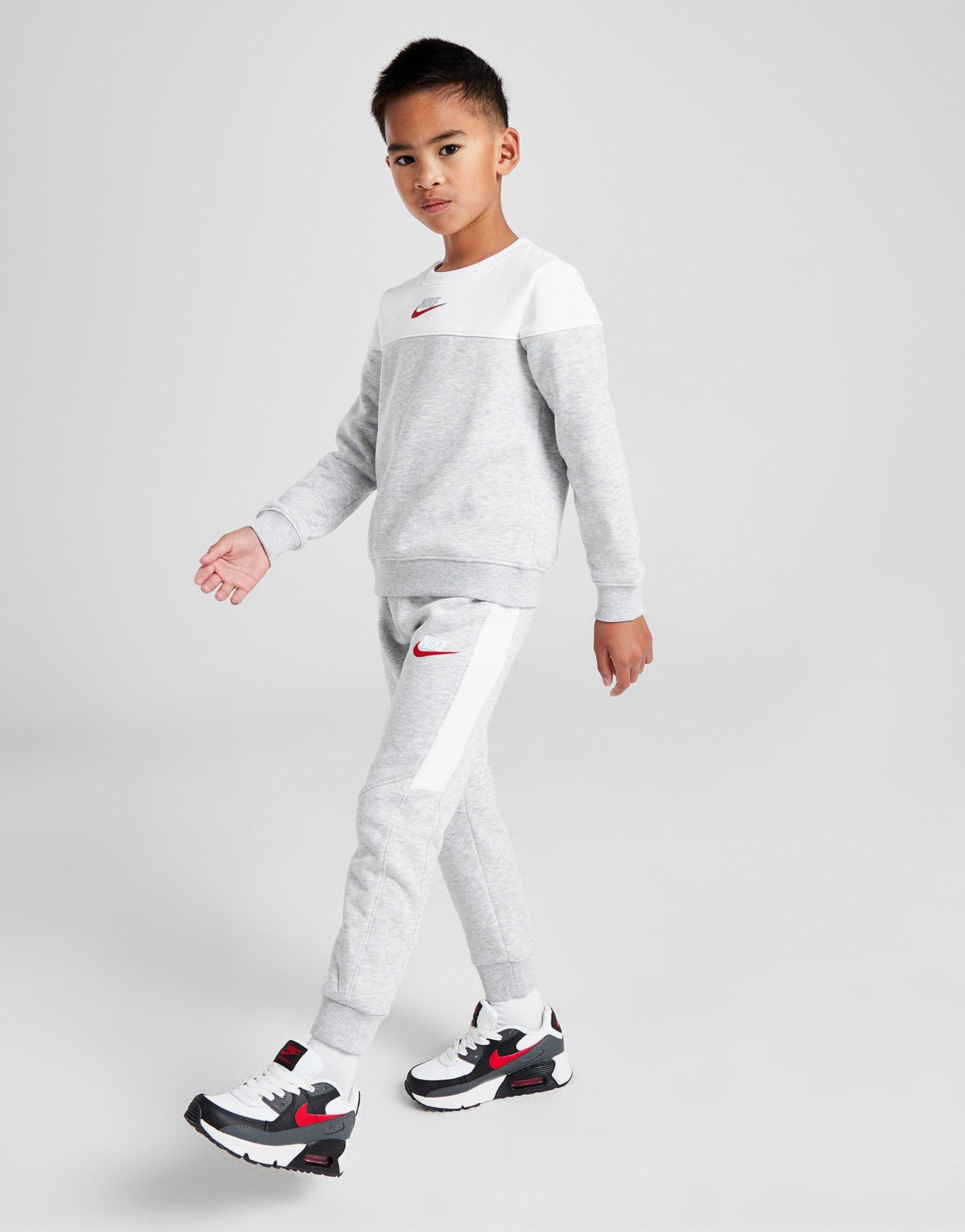 Nike Colour Block Futura Crew Trainingsanzug Kleinkinder