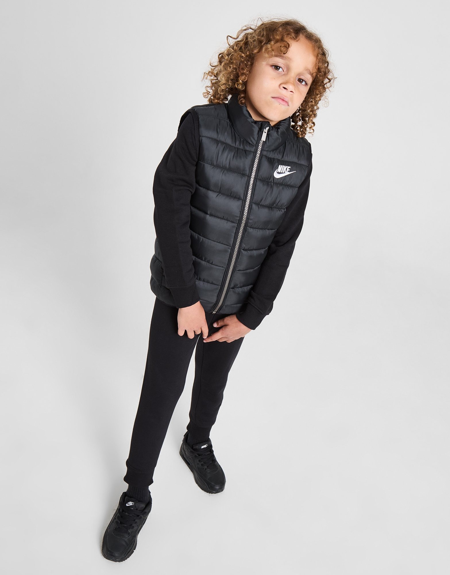 Nike Veste sans manches Seamless Enfant Noir JD Sports France