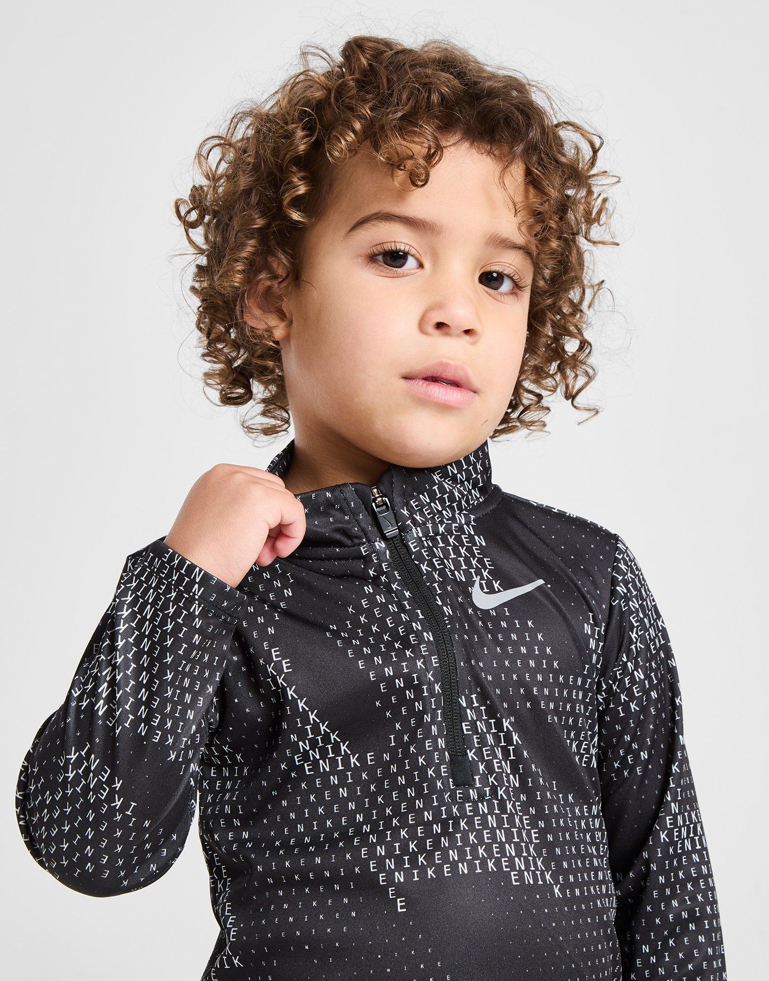 Nike Pacer 1/4 Zip/Track Pants Camo Set Infant