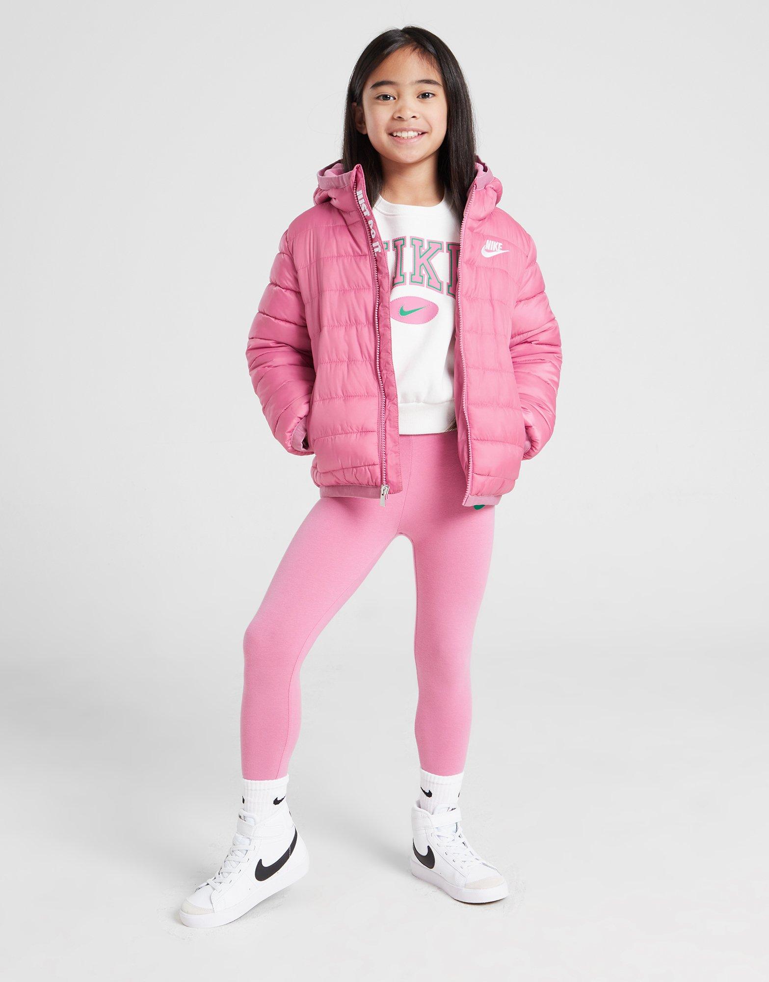 Nike Girls' Swoosh Puffer Jacket Children