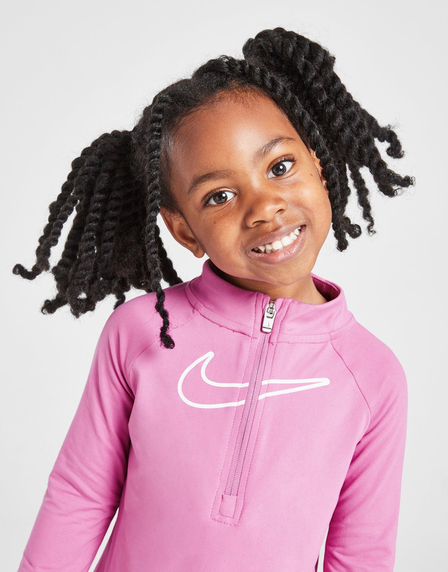 Nike Girls' All Day 1/2 Zip/Leggings Set Infant