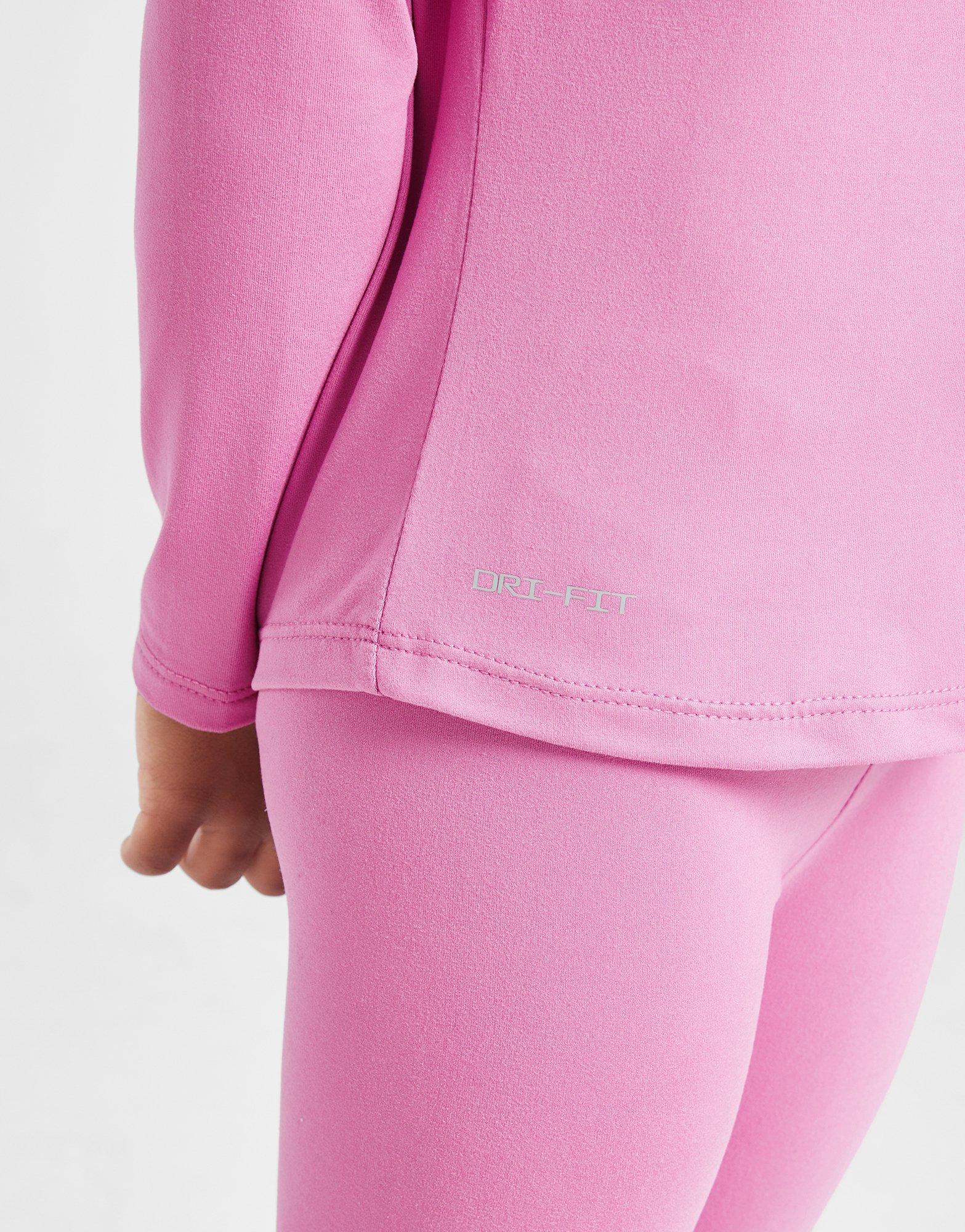 Nike Girls' All Day 1/2 Zip/Leggings Set Infant