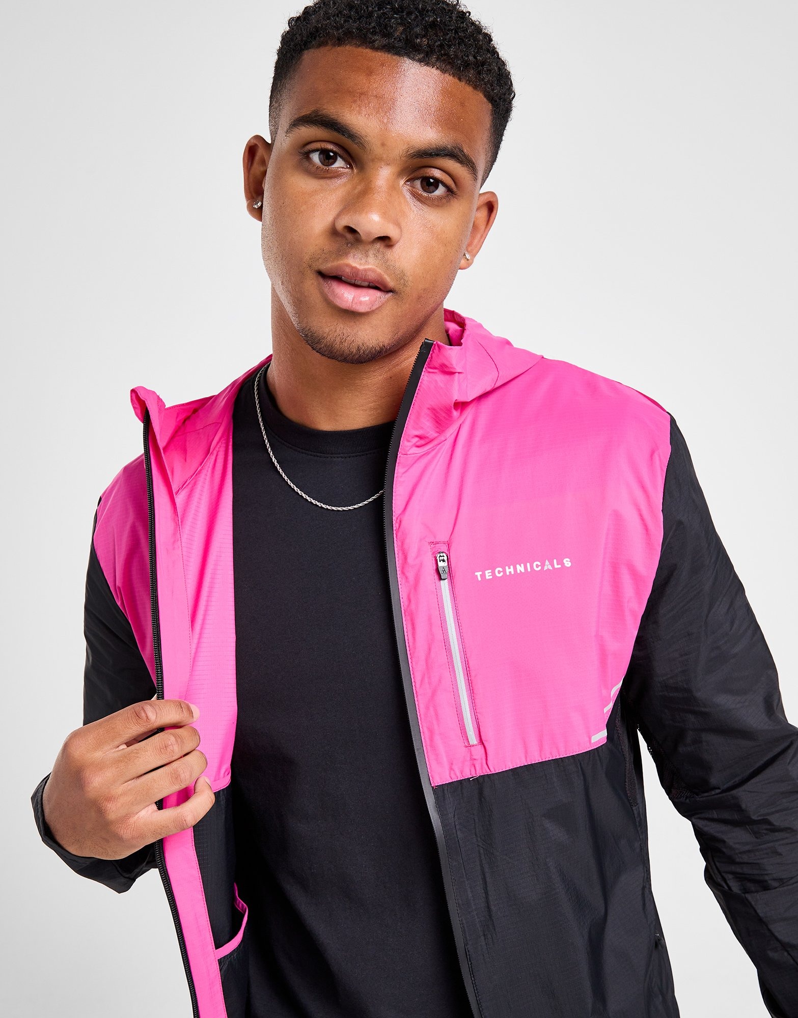 Vaaleanpunainen Technicals Motion Jacket - JD Sports Suomi