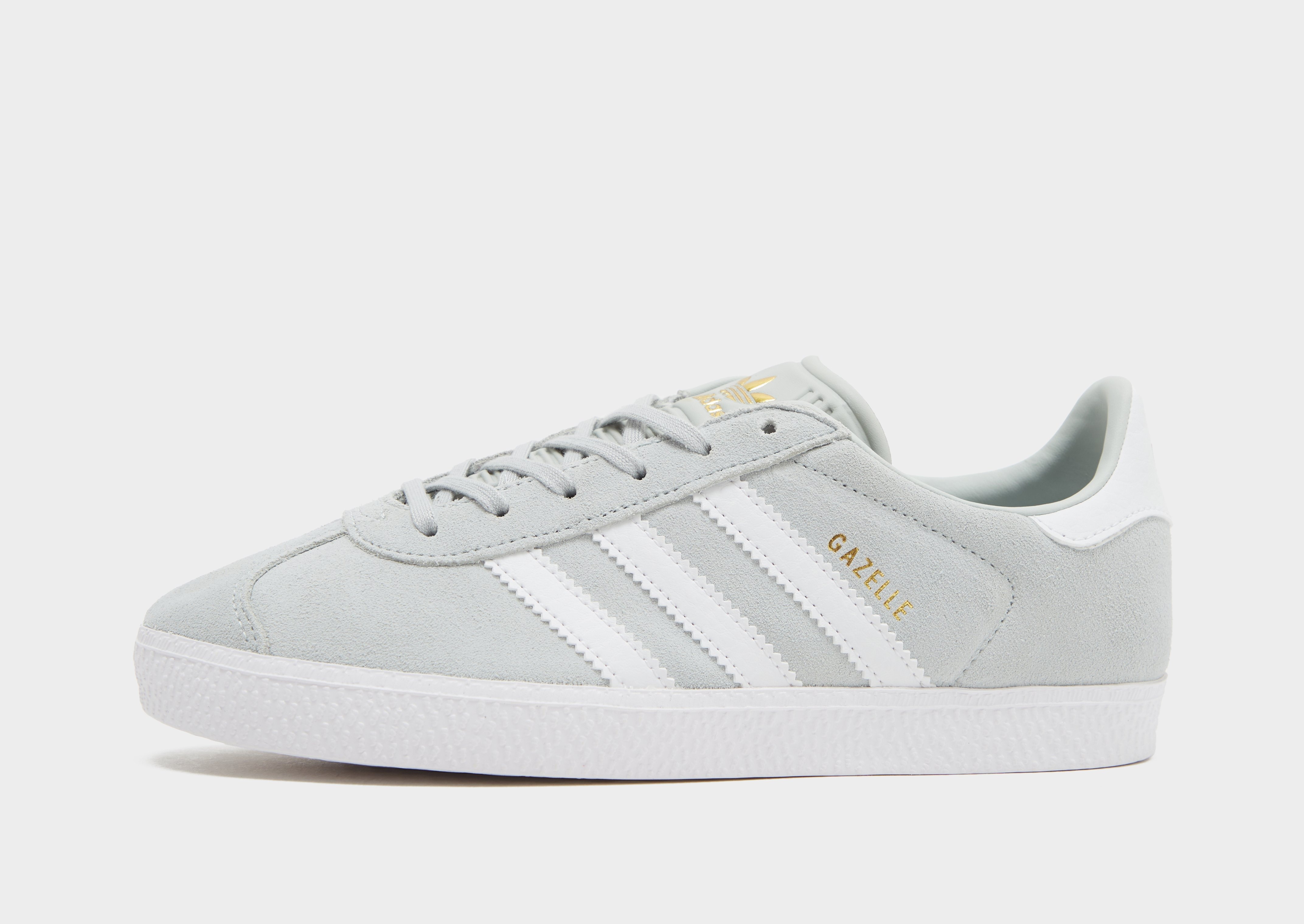 Grey adidas Originals Gazelle Junior JD Sports Global