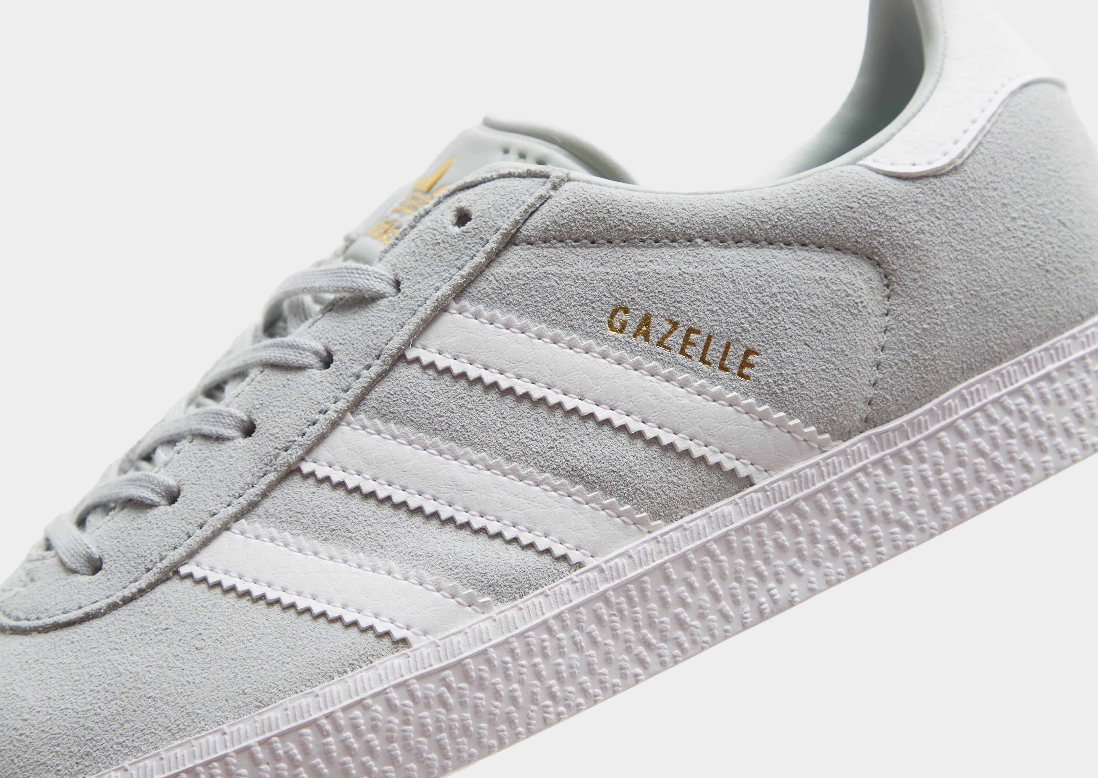 Grey adidas Originals Gazelle Junior JD Sports Global