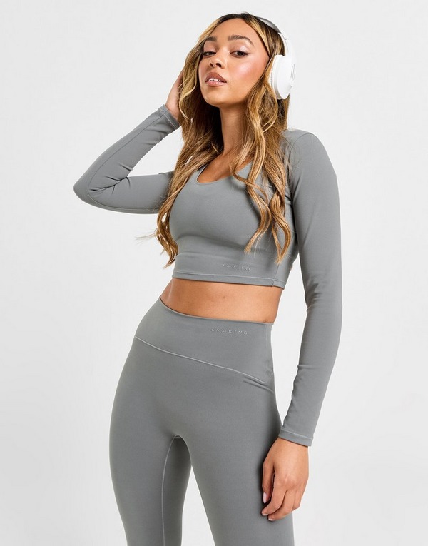 Gym King Peach Luxe Long Sleeve Top