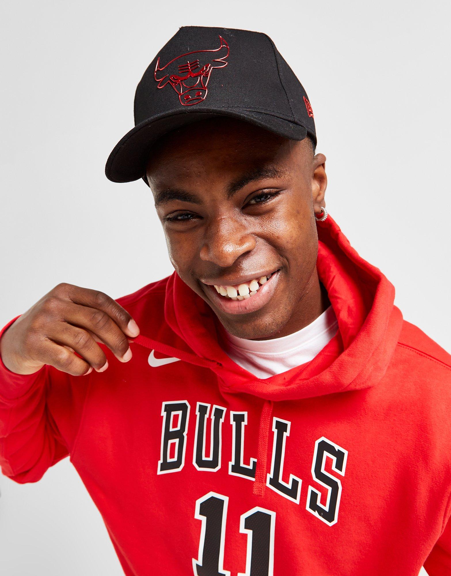 Black New Era NBA Chicago Bulls Foil Pack 9FORTY Cap | JD Sports UK