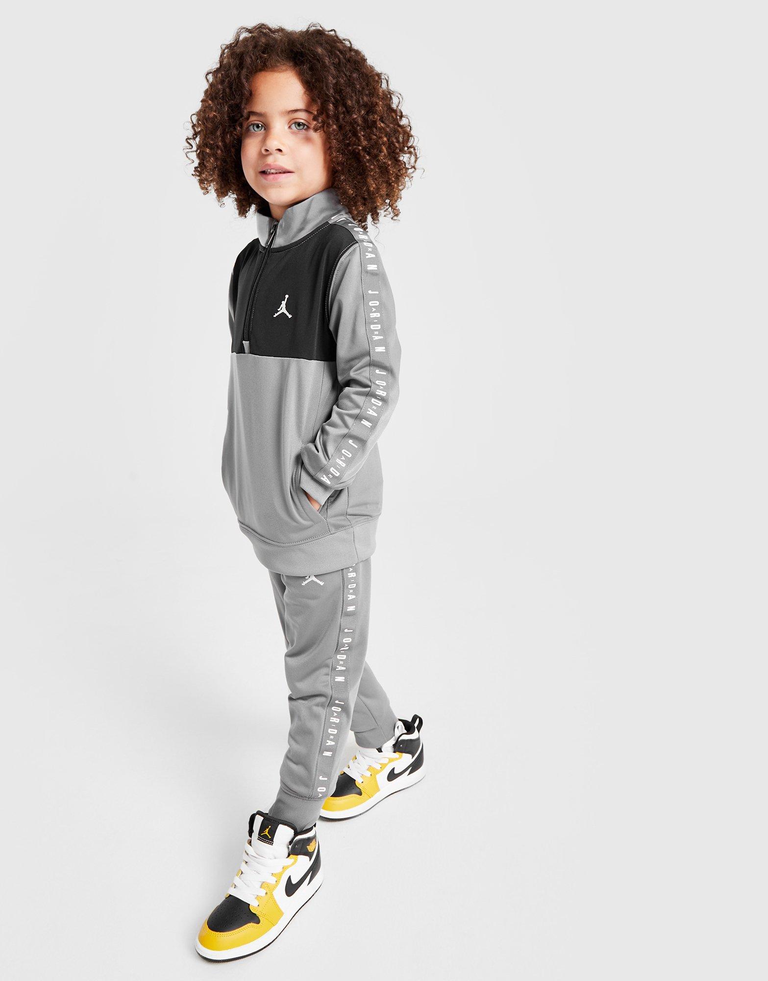 Jordan Tricot Tape Trainingsanzug mit Viertelreißverschluss Kleinkinder