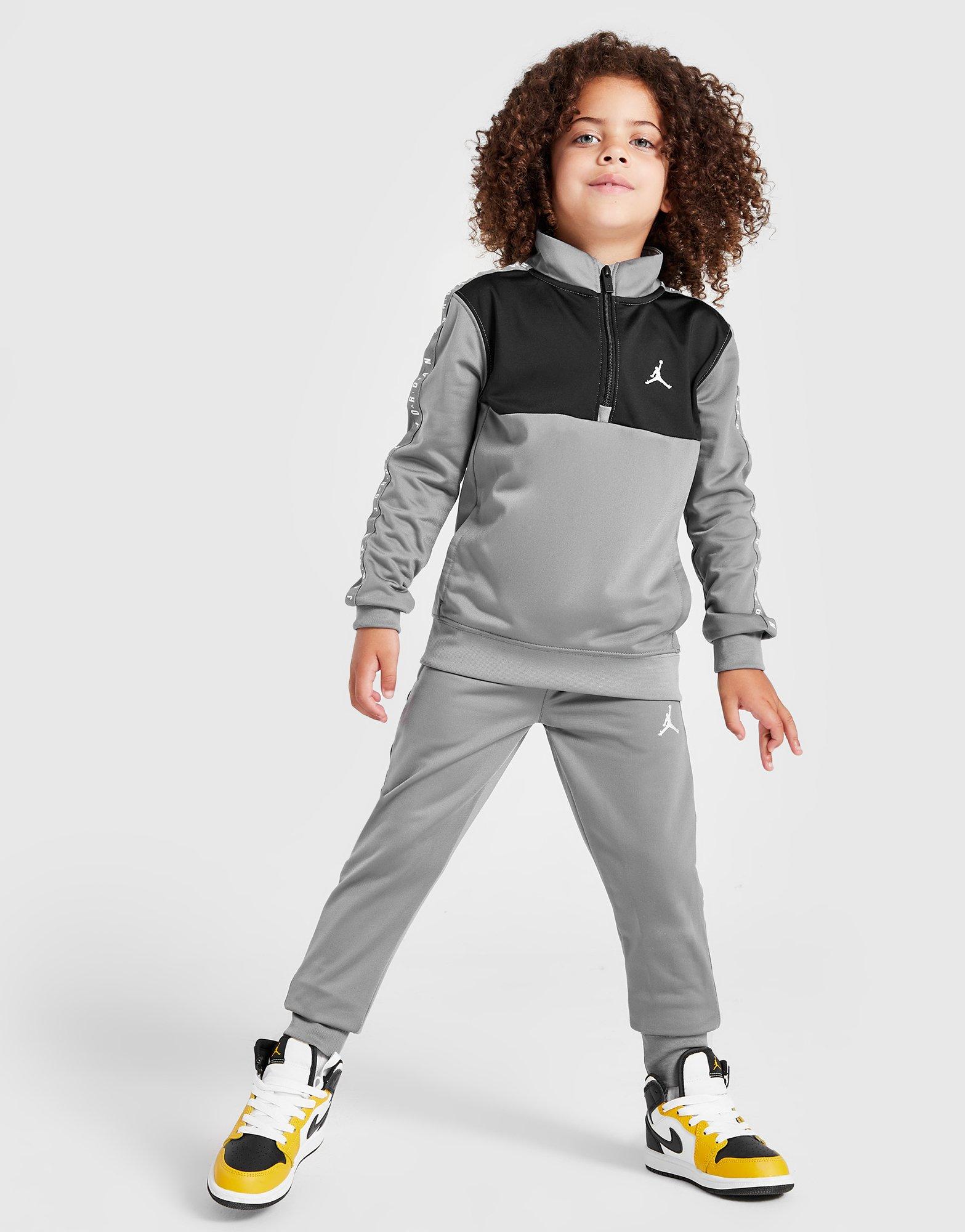 Jordan Tricot Tape Trainingsanzug mit Viertelreißverschluss Kleinkinder