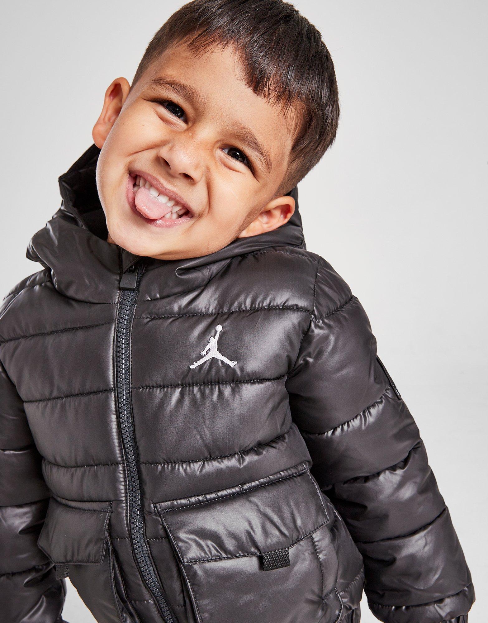 Jordan Filled Quilt Hood Jacket Infant