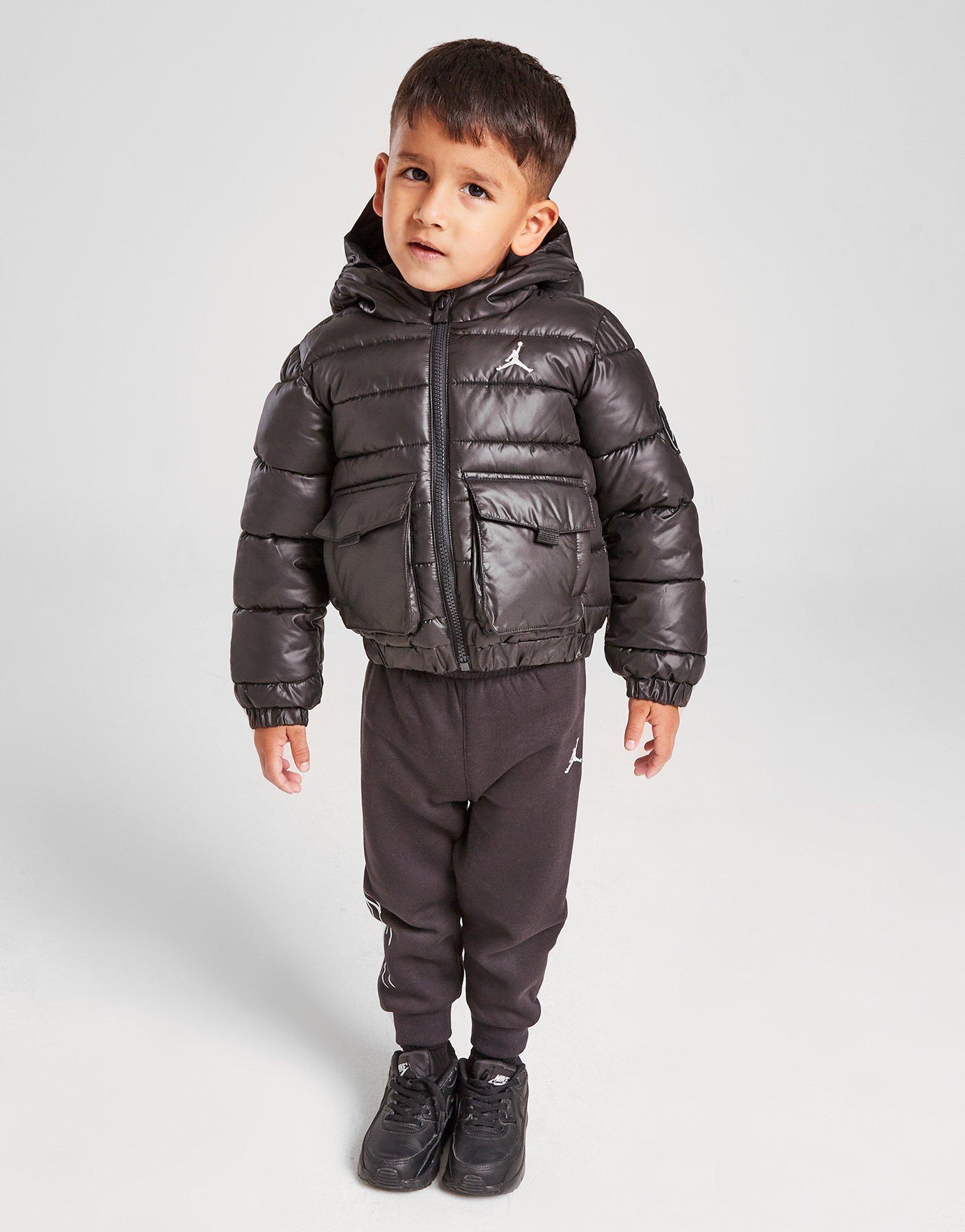 Jordan Filled Quilt Hood Jacket Infant