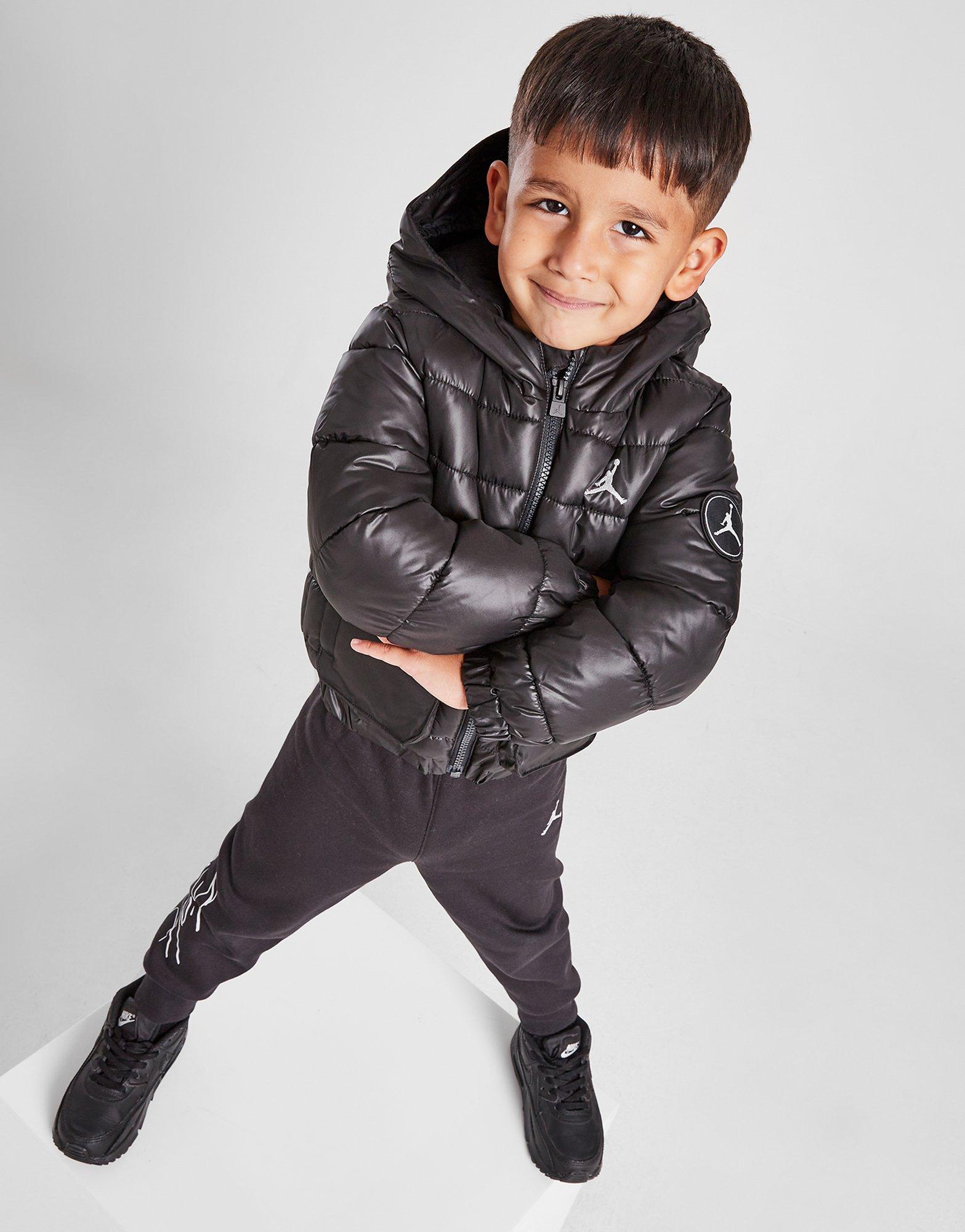 Jordan Filled Quilt Hood Jacket Infant