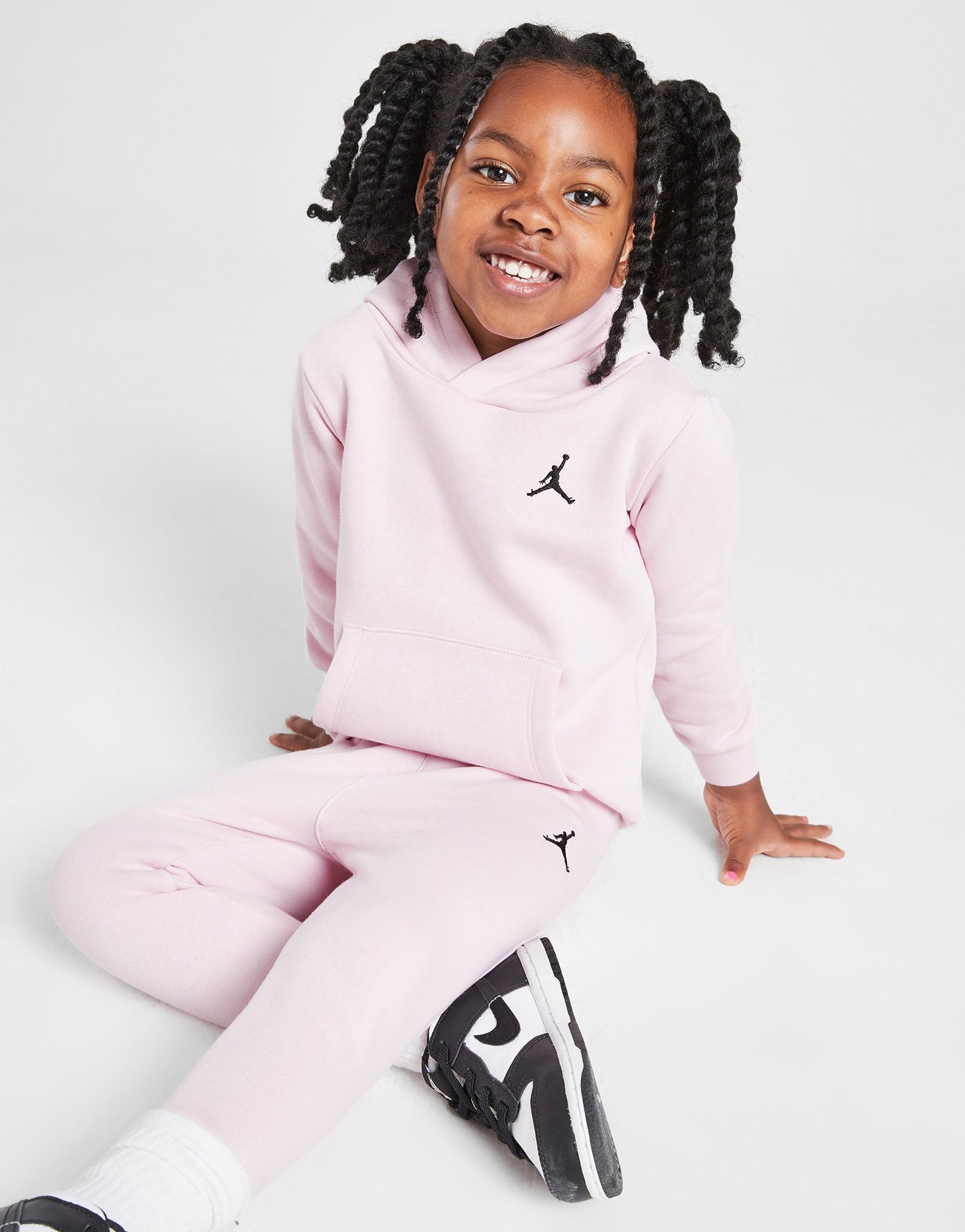 Pink jordan hoodie best sale