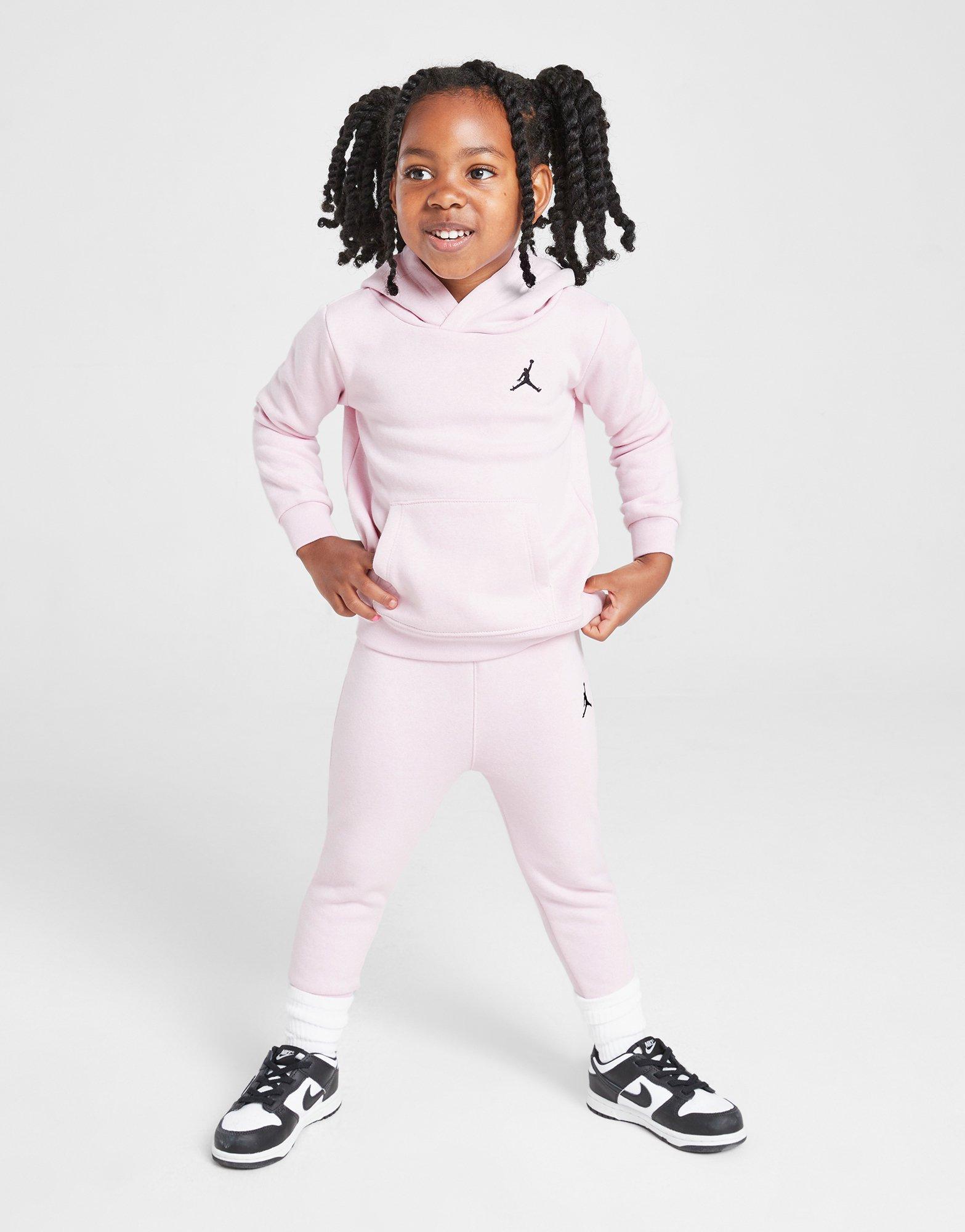 Jordan Girls' Brooklyn Fleece Hooded Tracksuit Infant