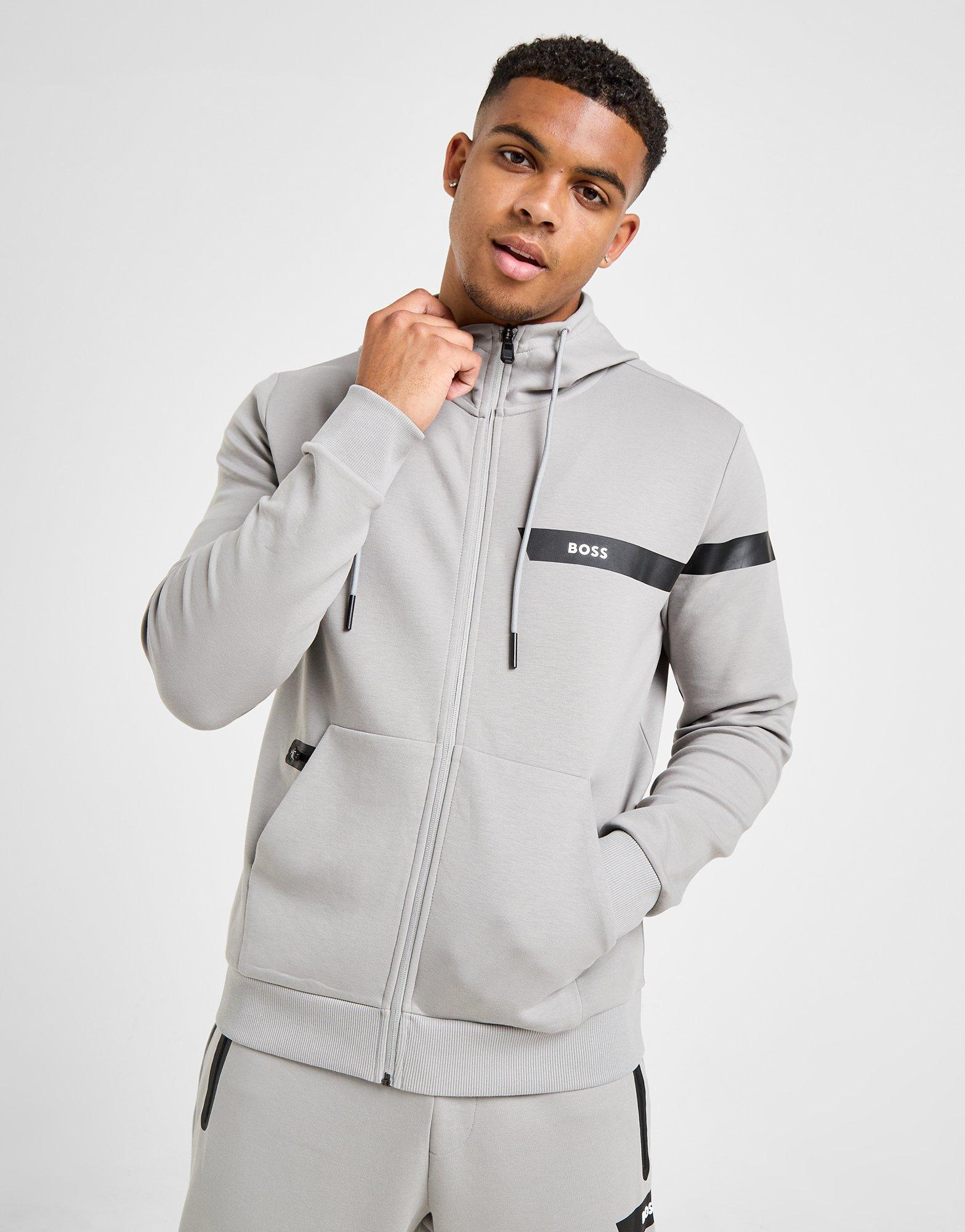 BOSS Stripe Saggy Hoodie