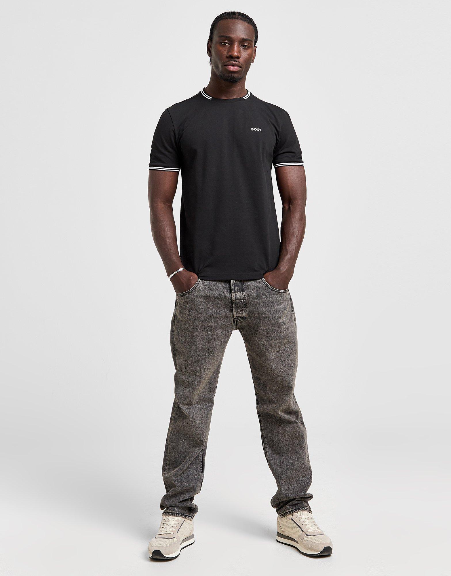 BOSS Taul Pique Tip T-Shirt