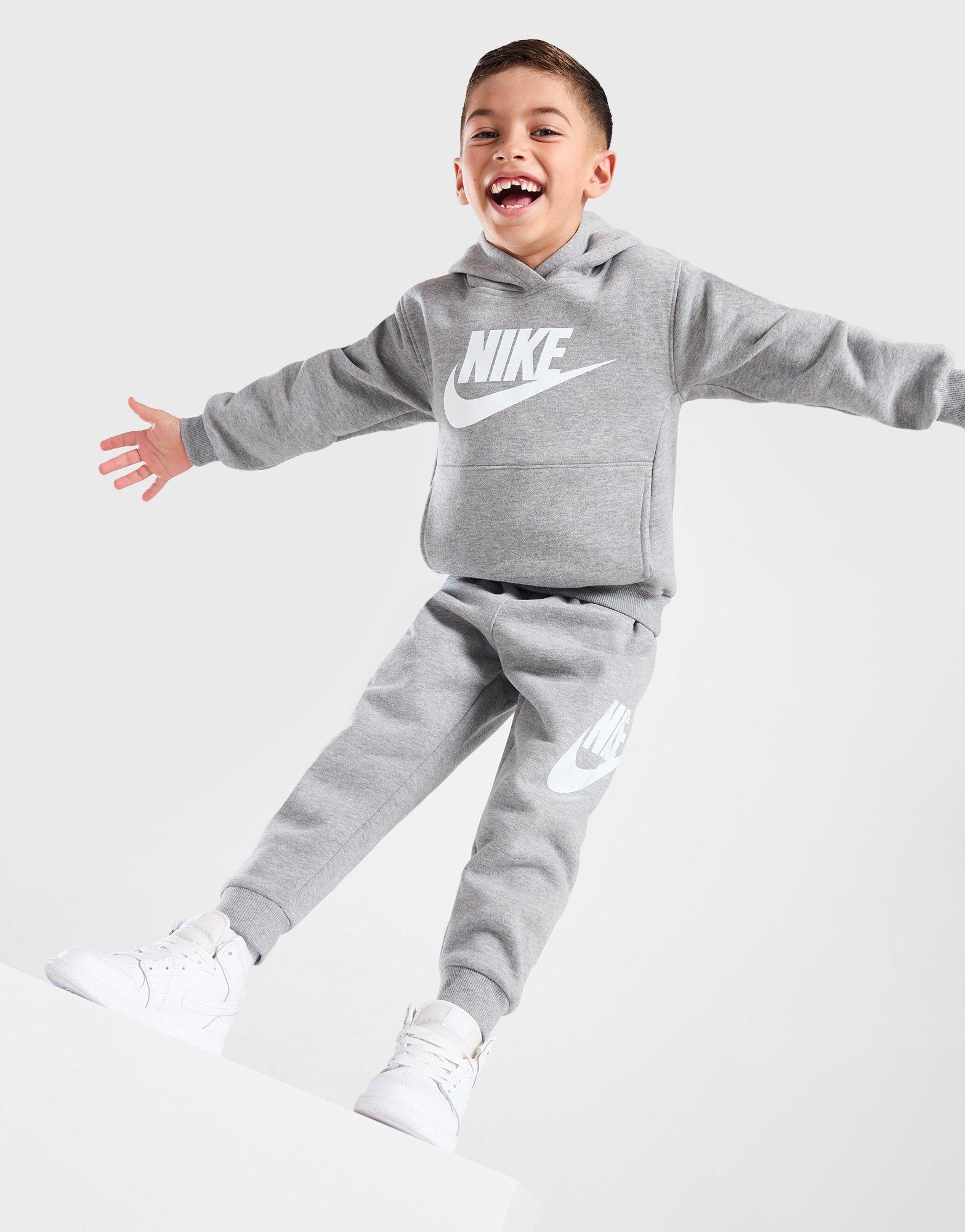 Ensemble de survêtement futura gris rose enfant - Nike