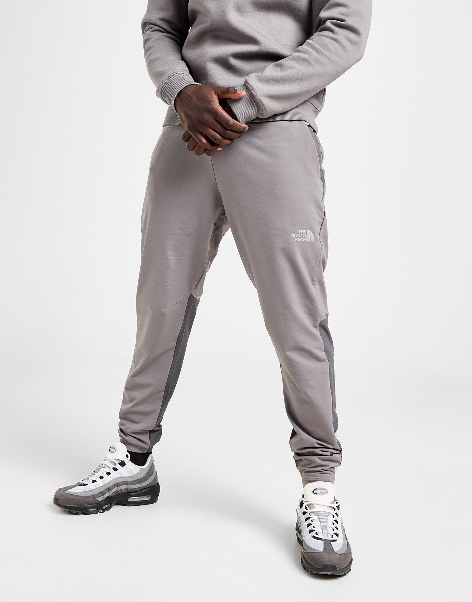 North face track pants grey on sale