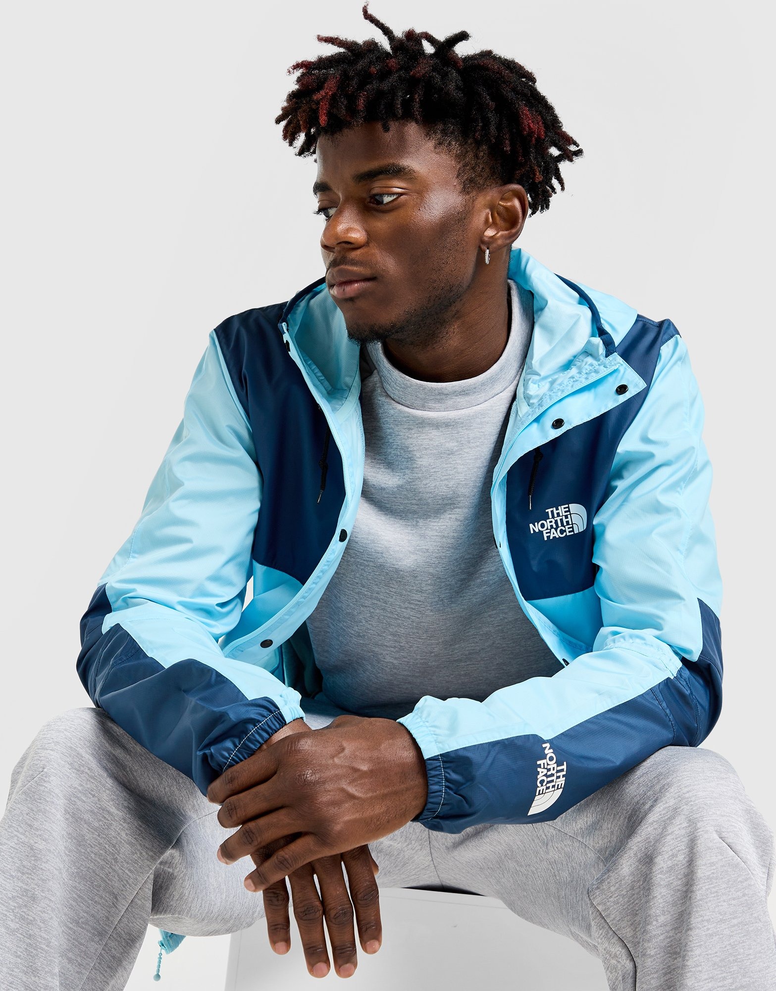 Blue bandana north face store