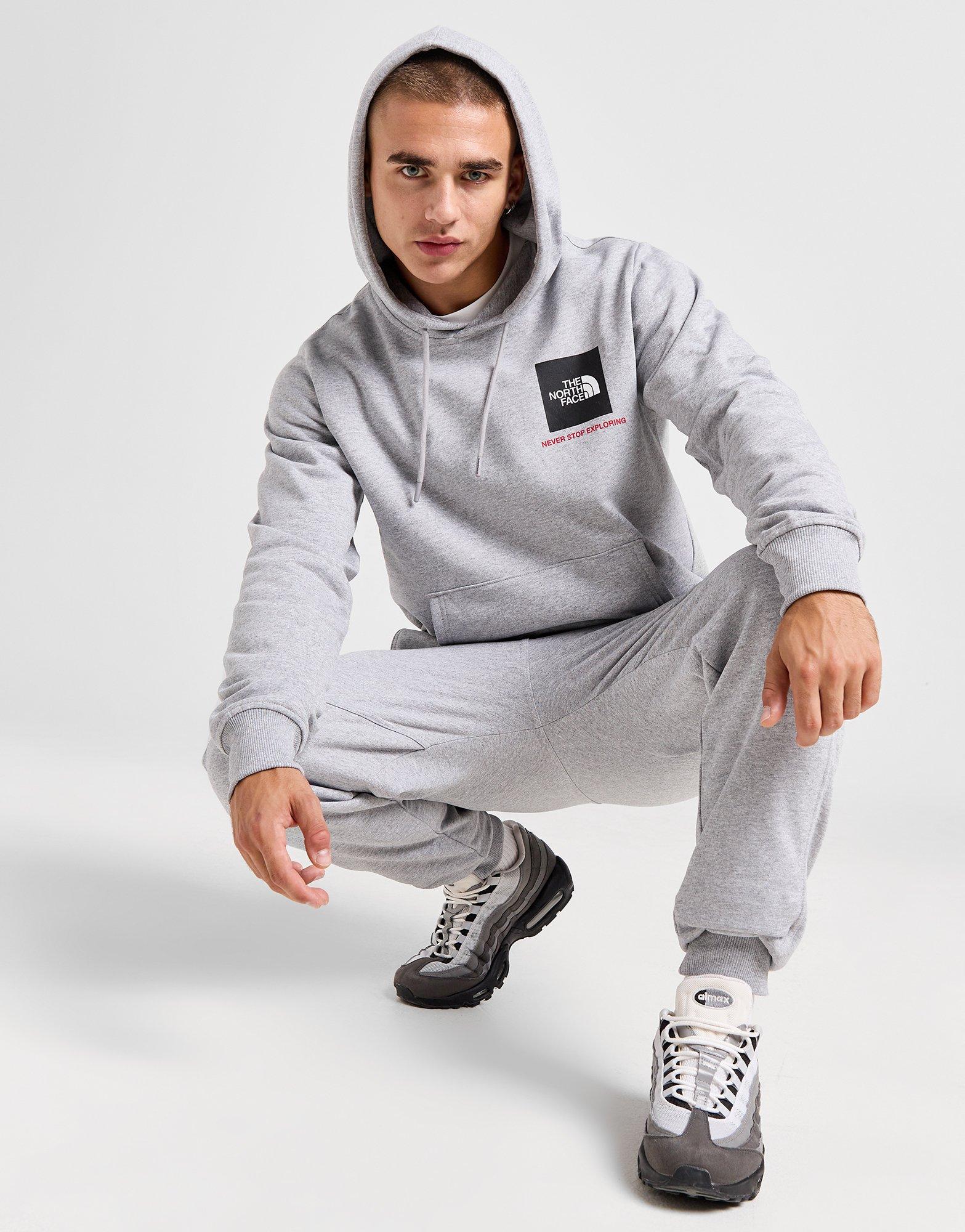Grey The North Face Fine Box Hoodie - JD Sports Global