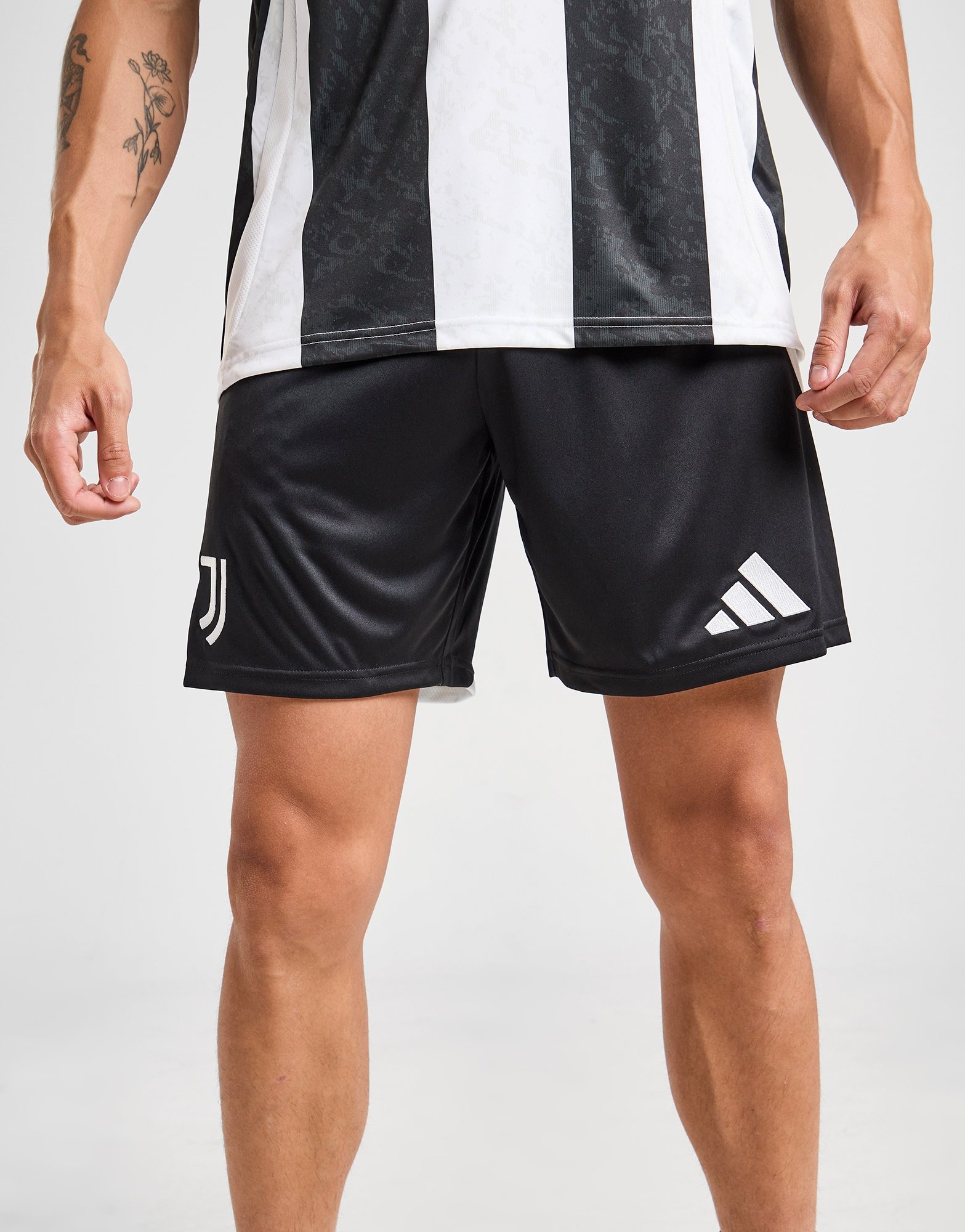 Black adidas Juventus 2024 25 Home Shorts JD Sports UK