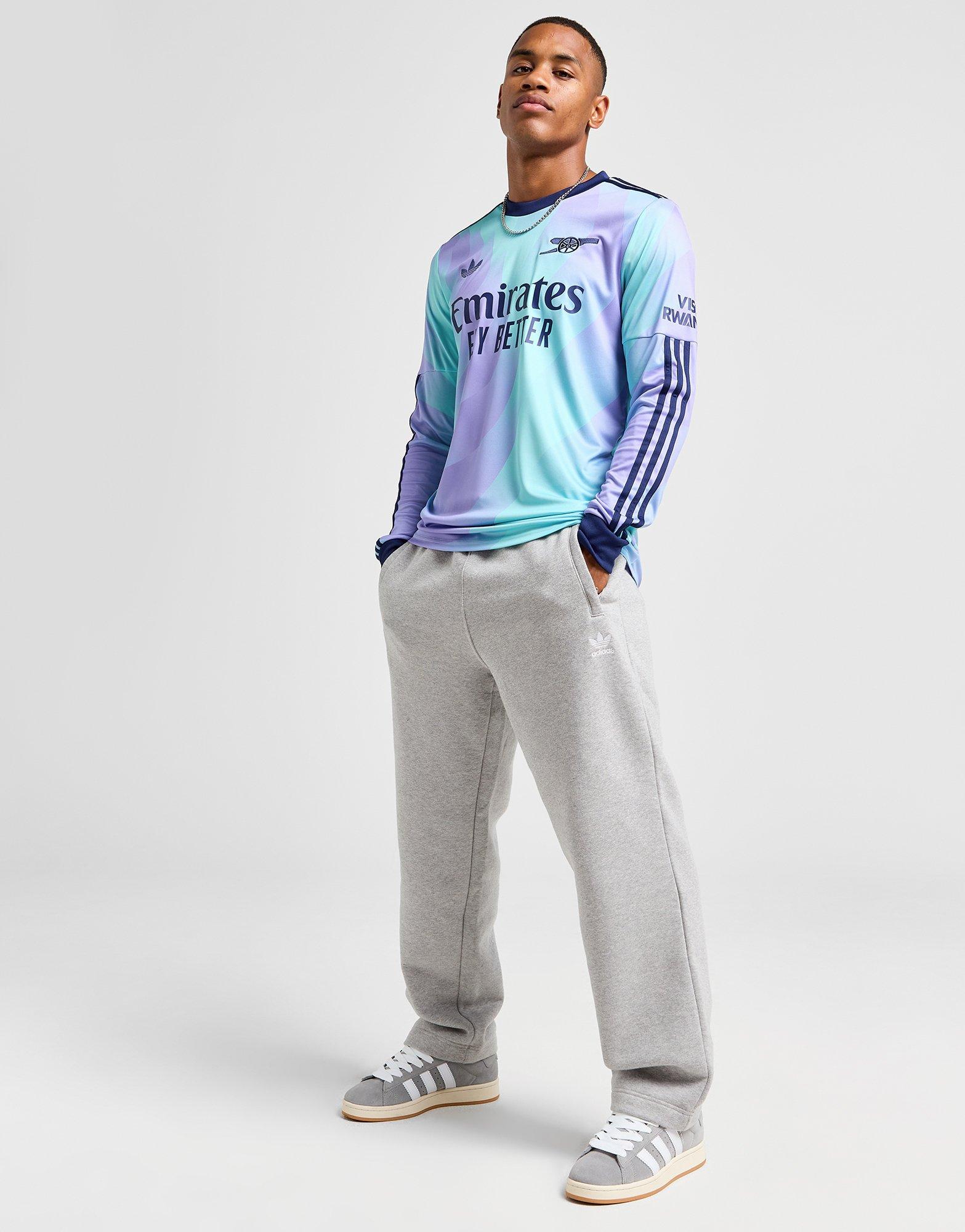 Blue adidas Originals Arsenal FC 2024/25 Long Sleeve Third Shirt