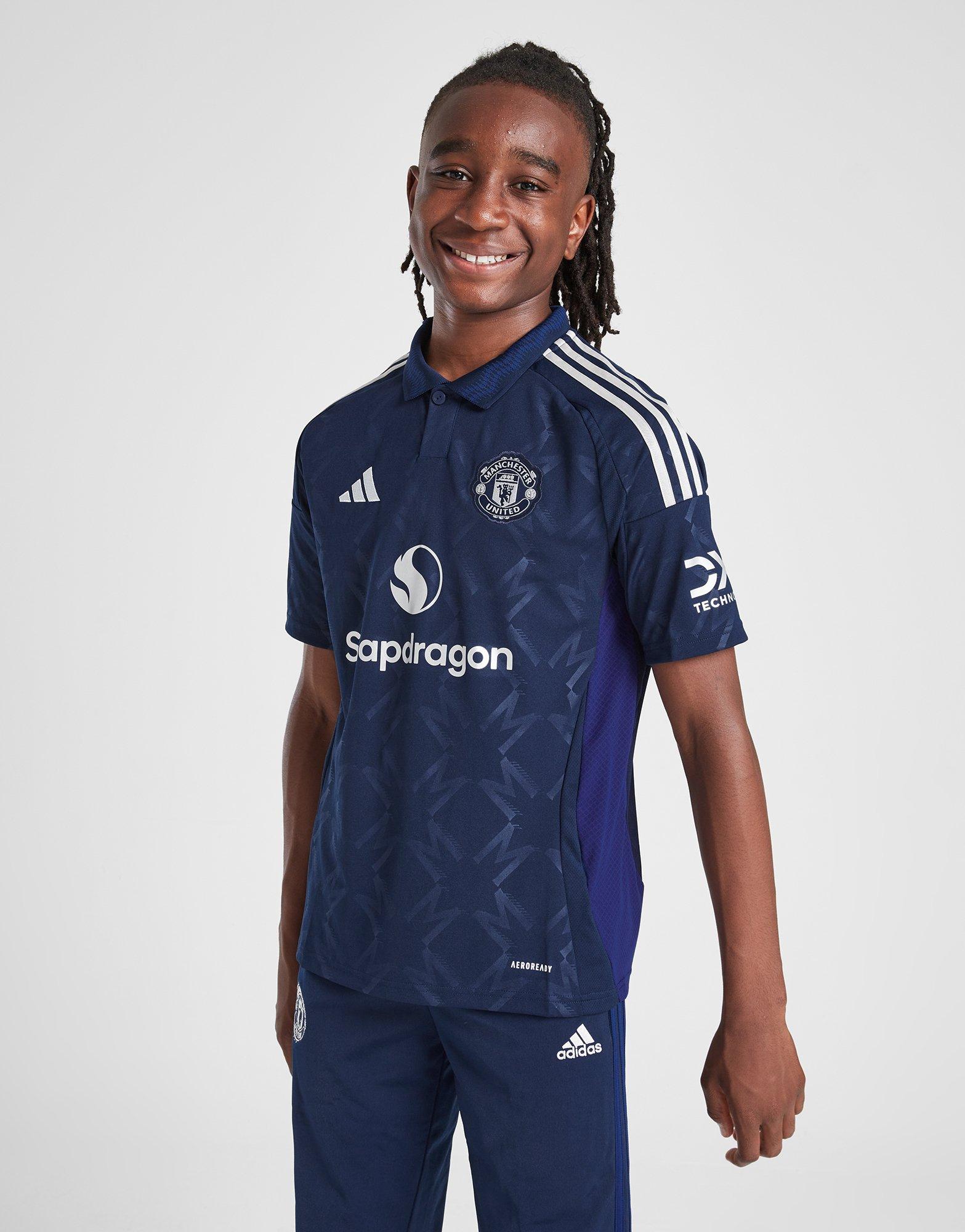adidas Manchester United 2024/25 Away Shirt Junior's