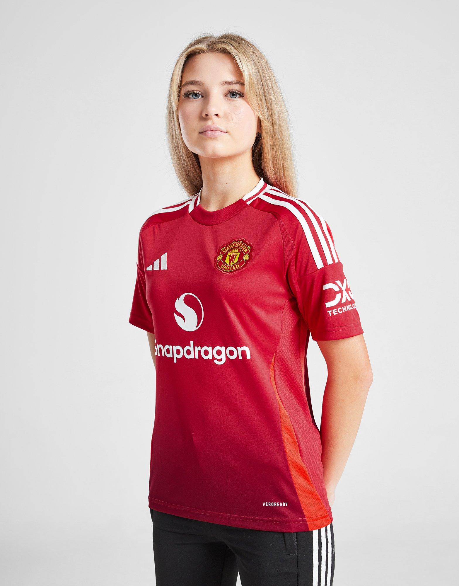 adidas Manchester United FC 2024/25 Home Shirt Junior