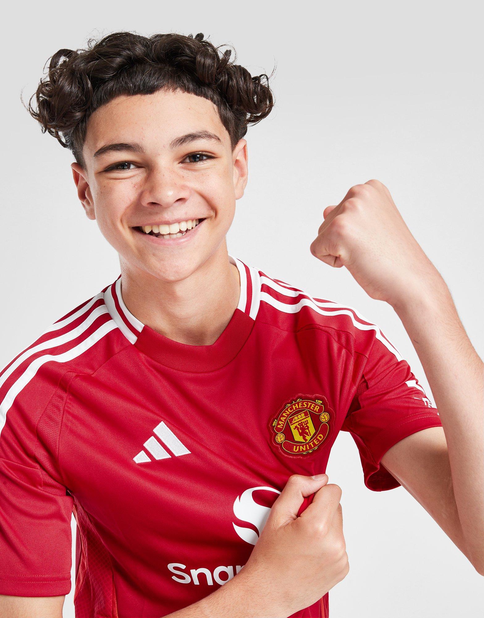 adidas Manchester United FC 2024/25 Home Shirt Junior