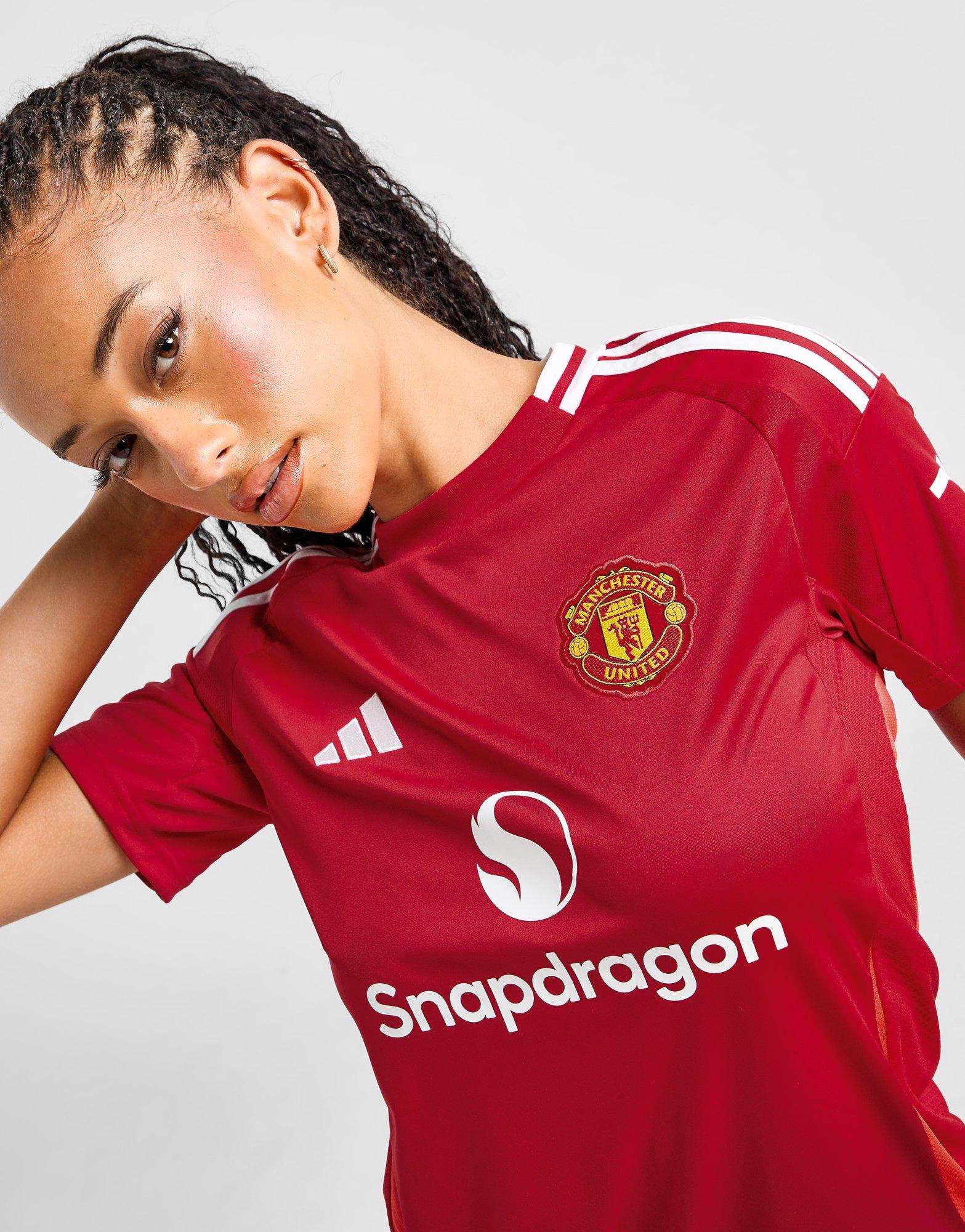 アディダス Adidas 【 Manchester United Training Shirt 2025 Womens Women 】 レディース Red adidas Manchester United FC 2024/25 Home Shirt Women's