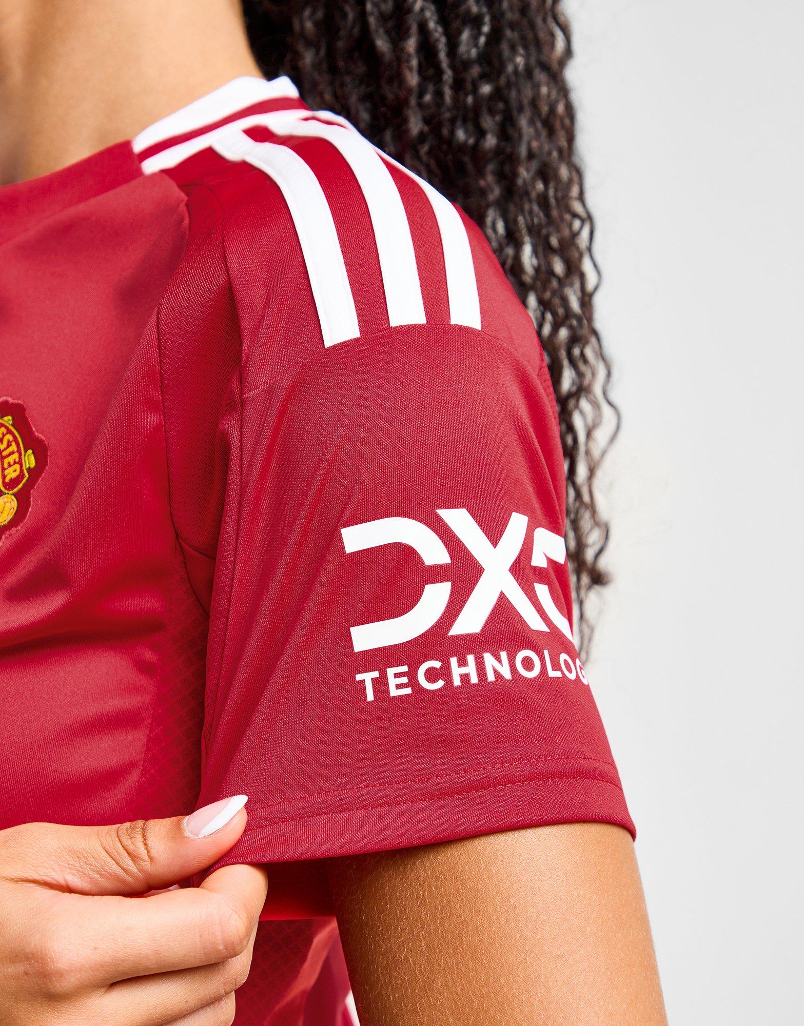 Red adidas Manchester United FC 2024/25 Home Shirt Women's