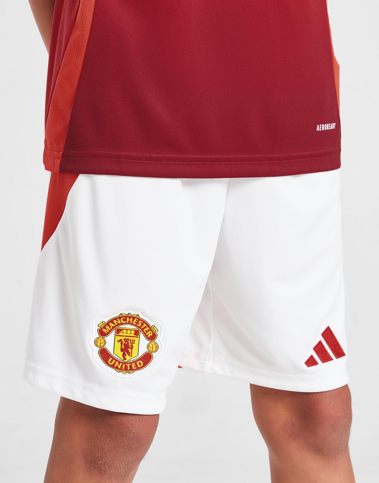 adidas Manchester United Fc 2024/25 Home Shorts Junior