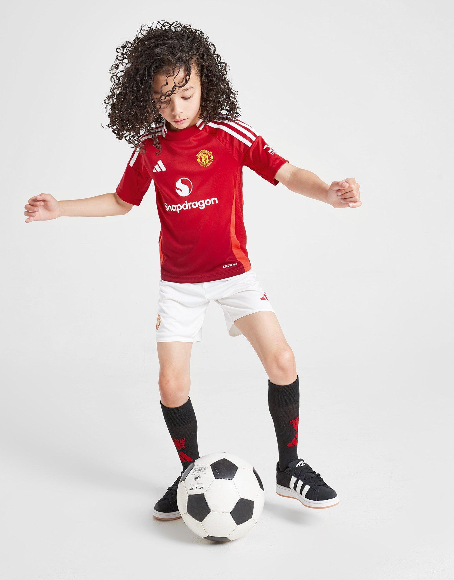 adidas Manchester United FC 2024/25 Home Kit Children's