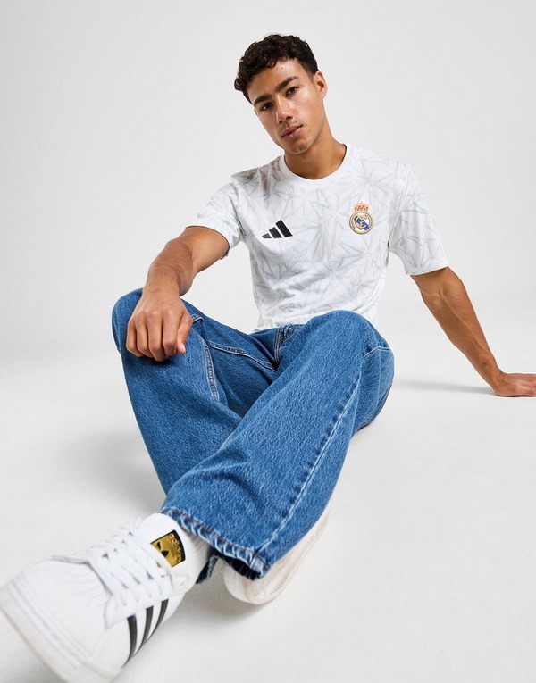adidas Maillot d'avant-Match Real Madrid Homme