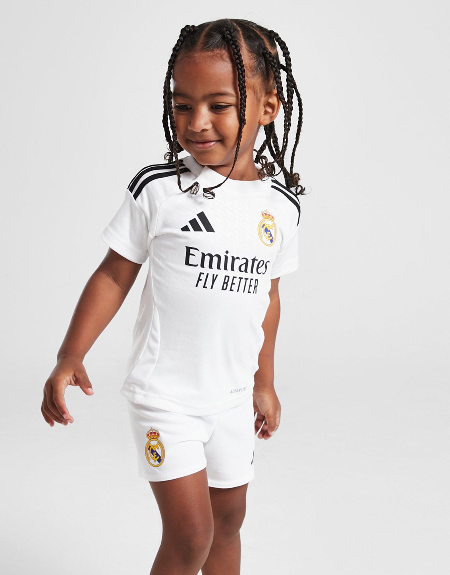 Real madrid kids kit top