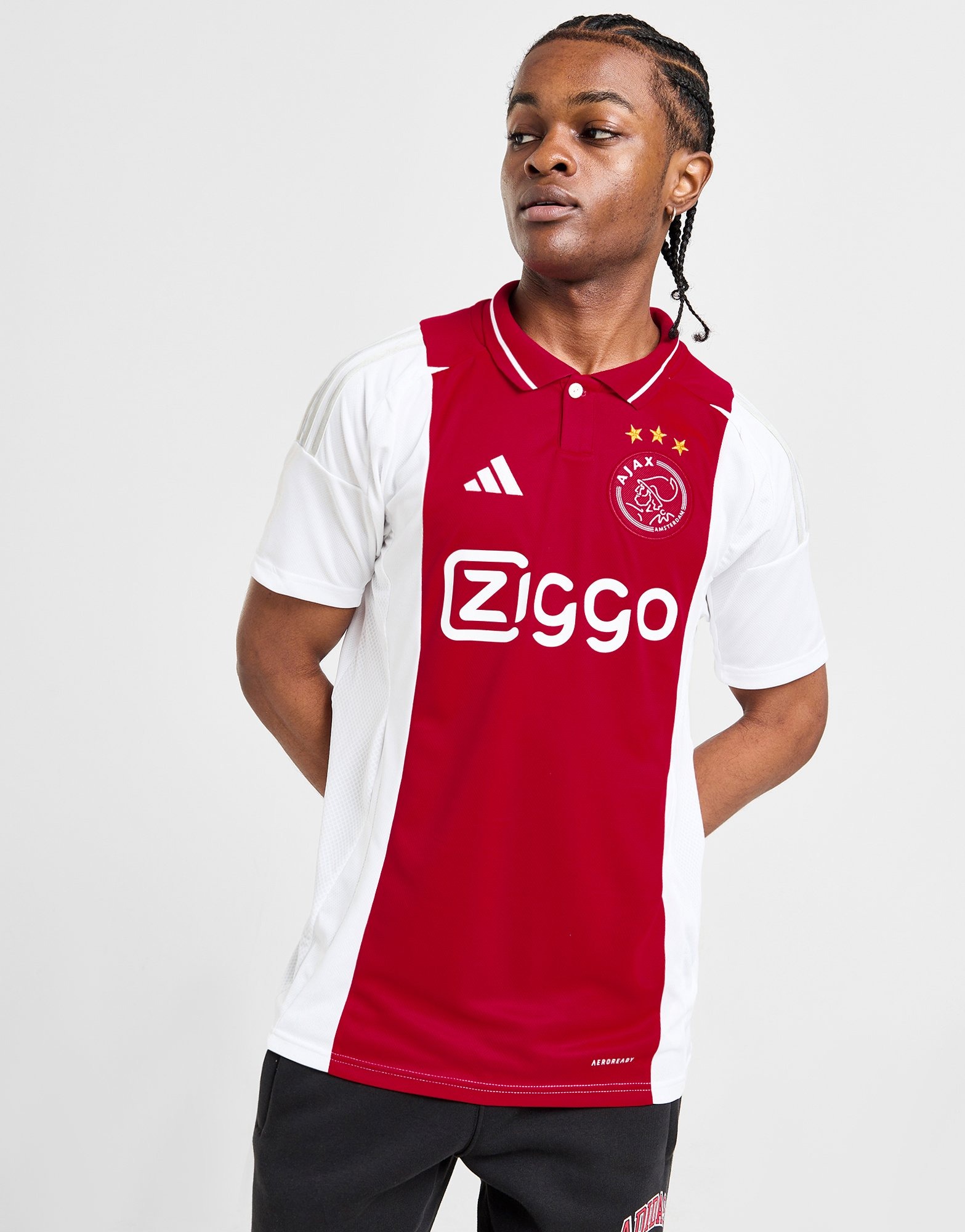 adidas Originals Prima Maglia AFC Ajax 2024 25 in Bianco JD Sports