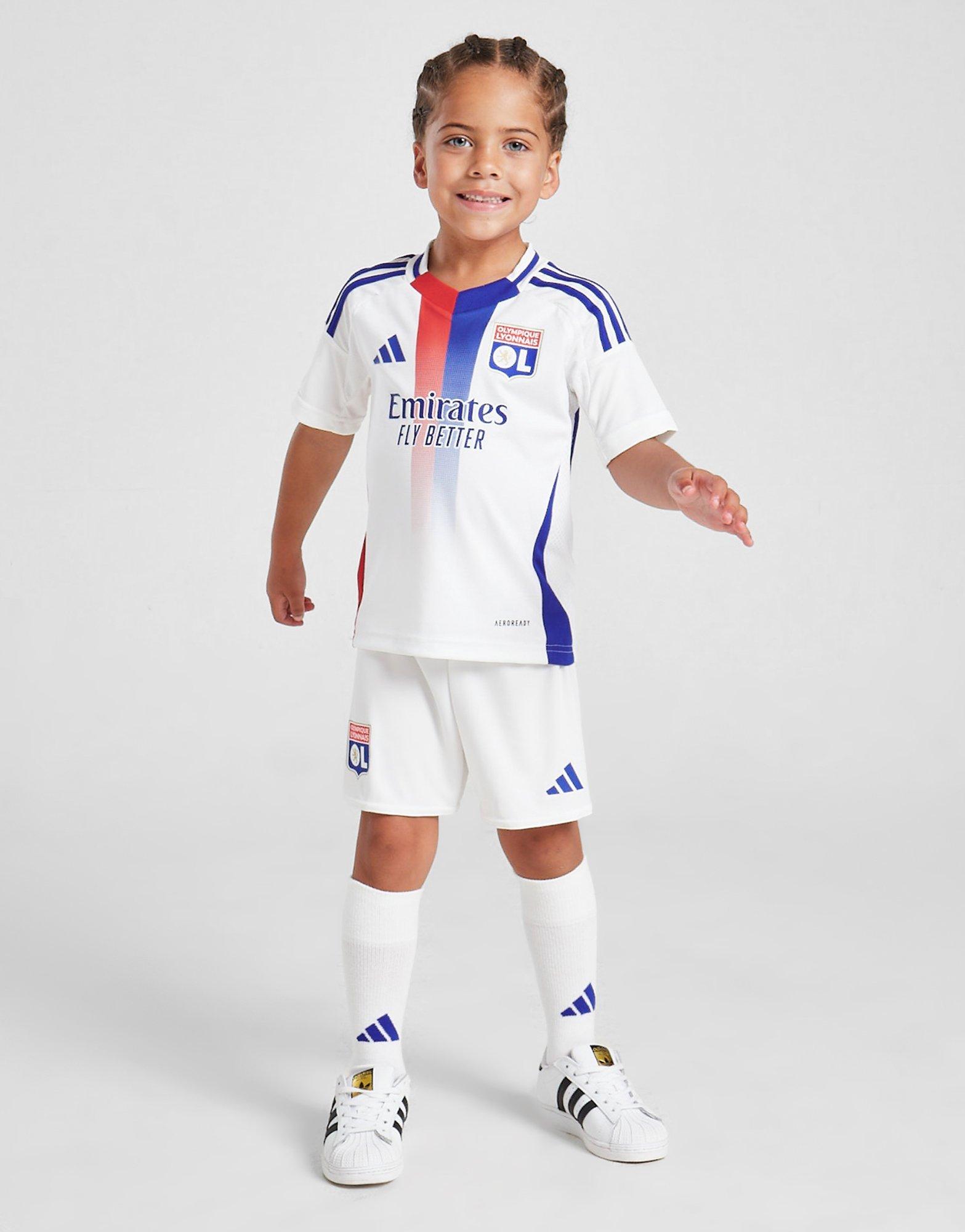 adidas Olympique Lyon 2024/25 Home Kit Children