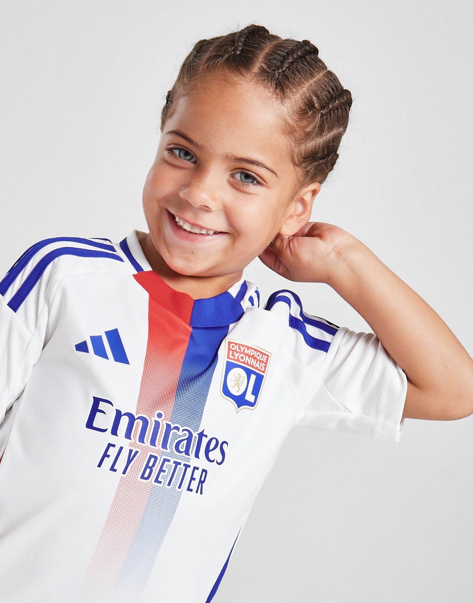 adidas Olympique Lyon 2024/25 Home Kit Children