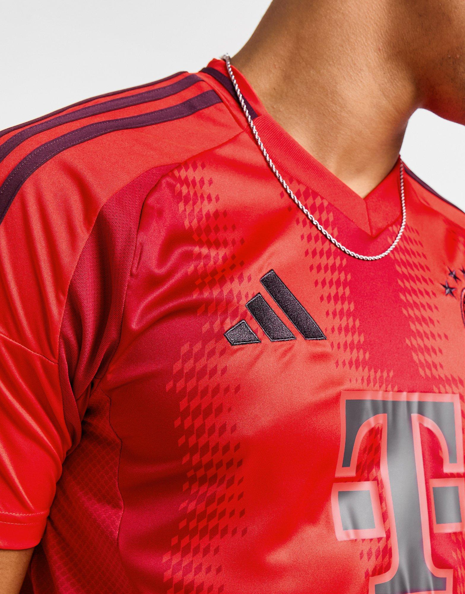 Red adidas FC Bayern Munich 2024/25 Home Shirt - JD Sports