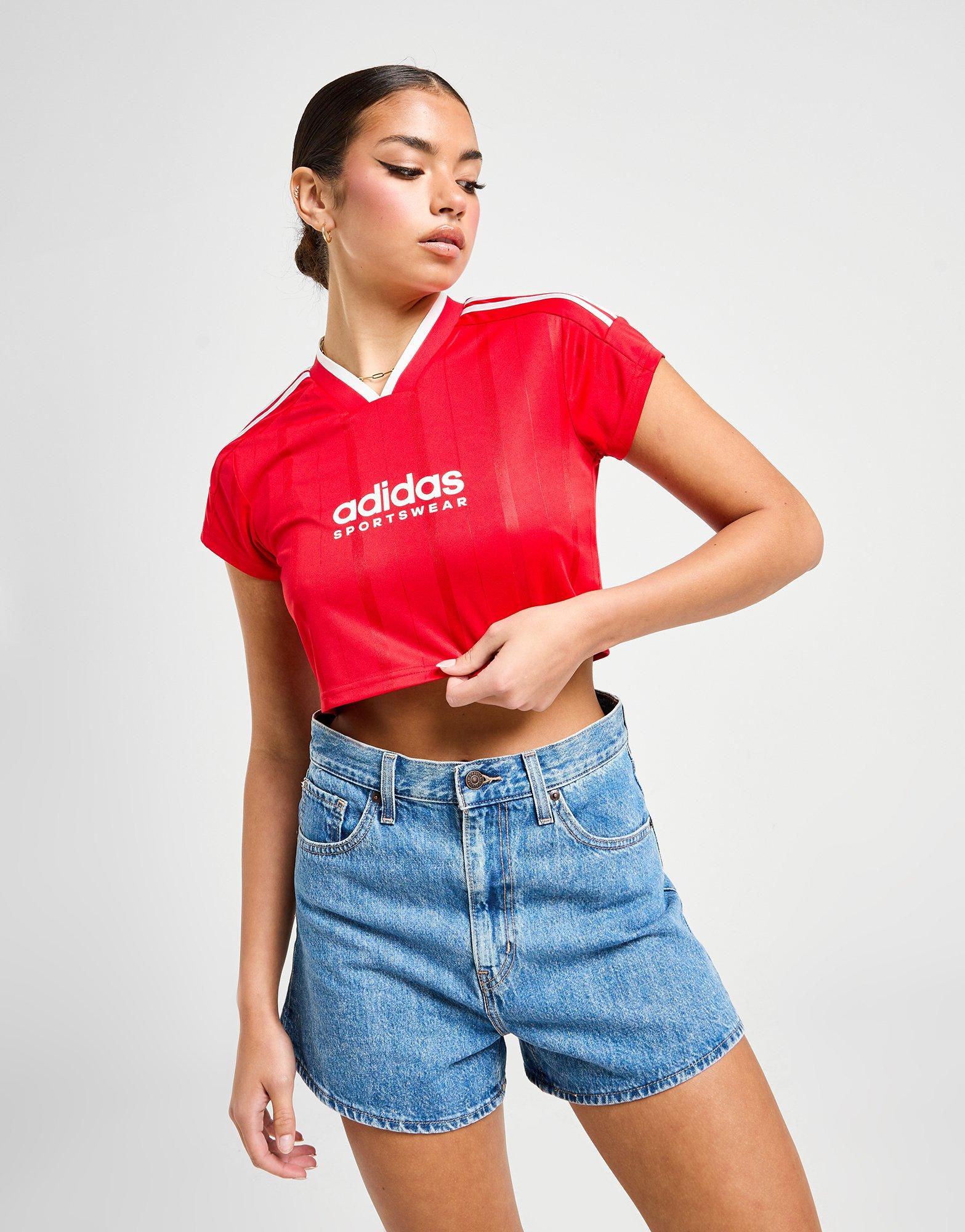 Adidas crop top jd sports on sale