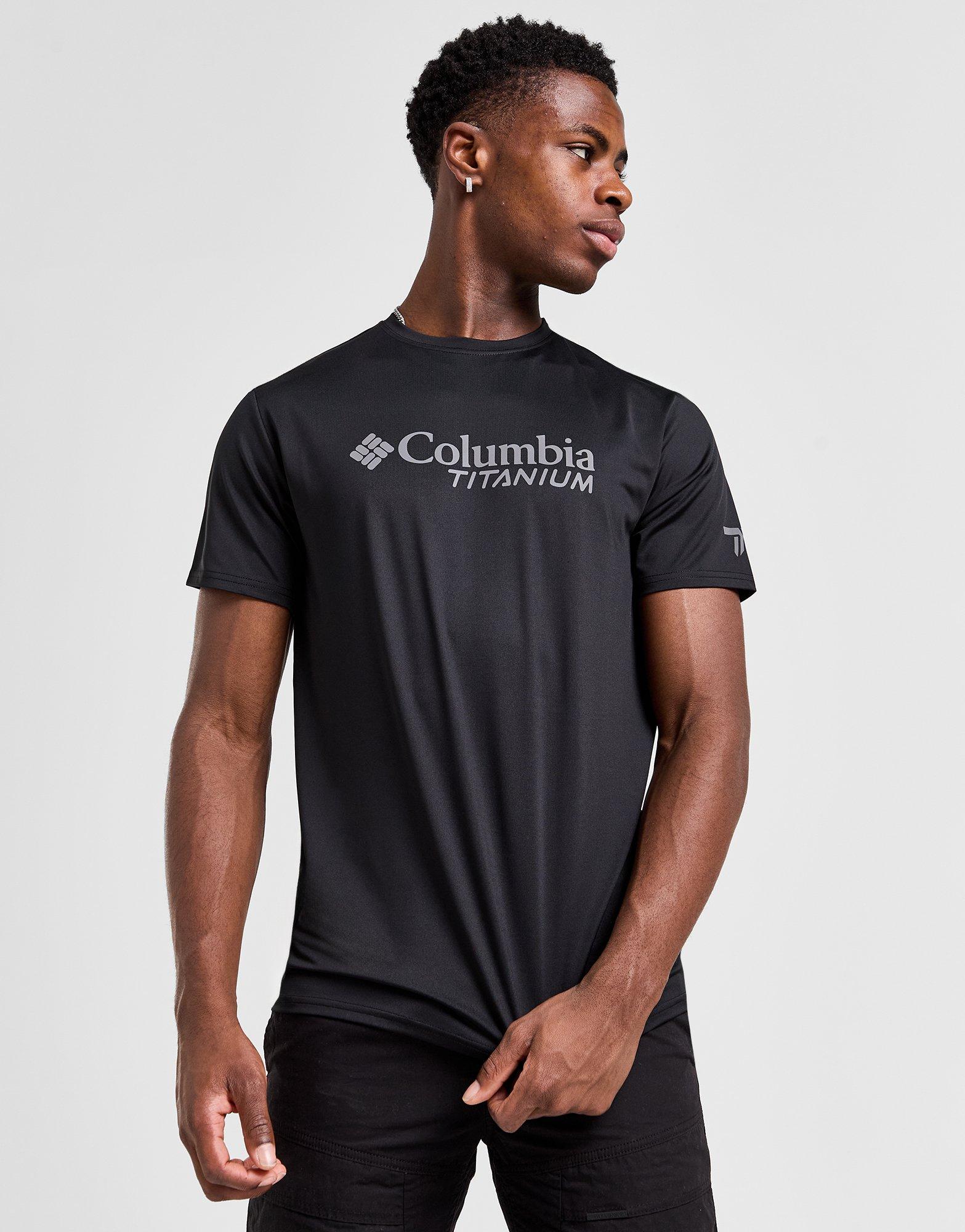 Black Columbia Titanium T-Shirt