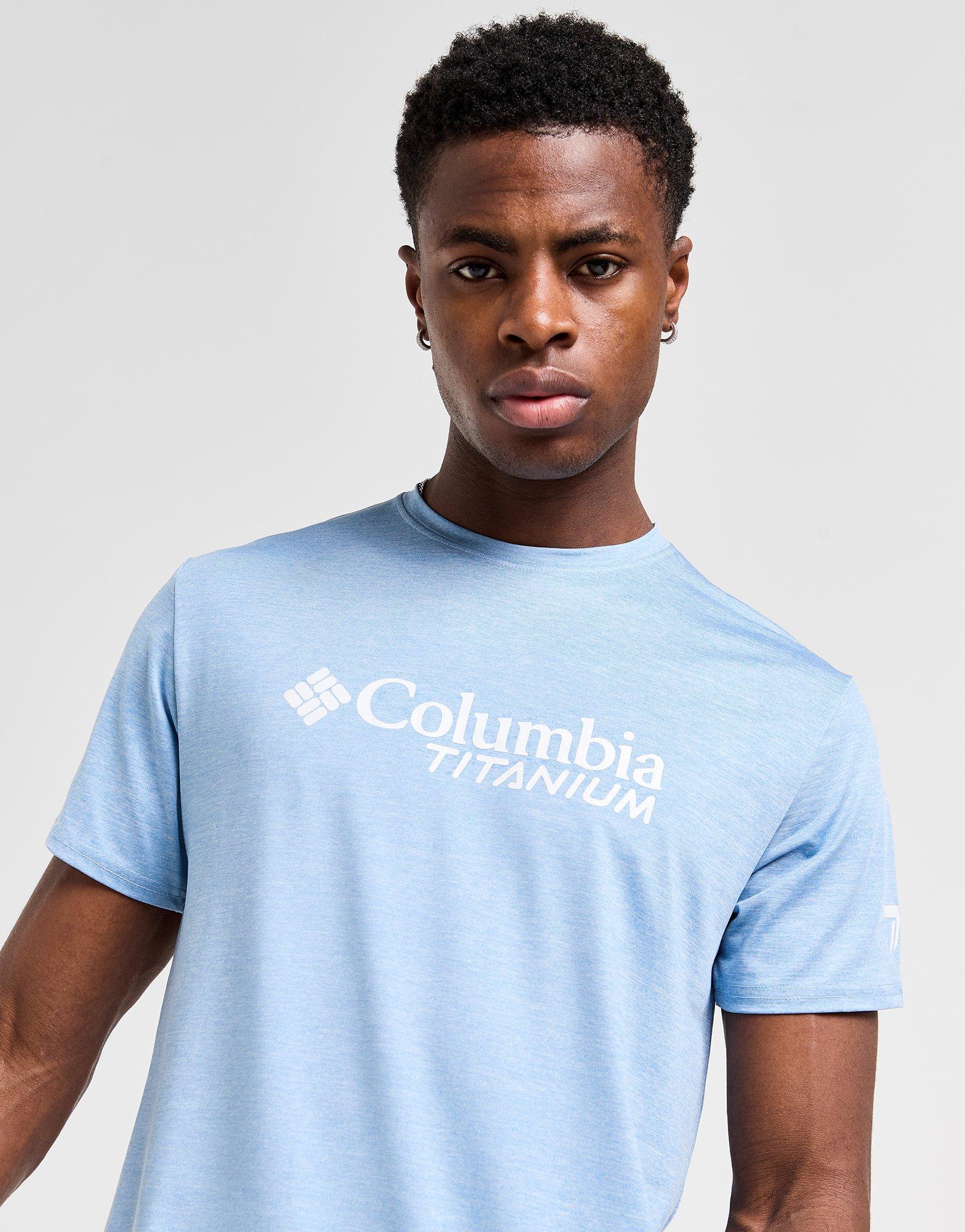 Blue Columbia Titanium T-Shirt - JD Sports Global