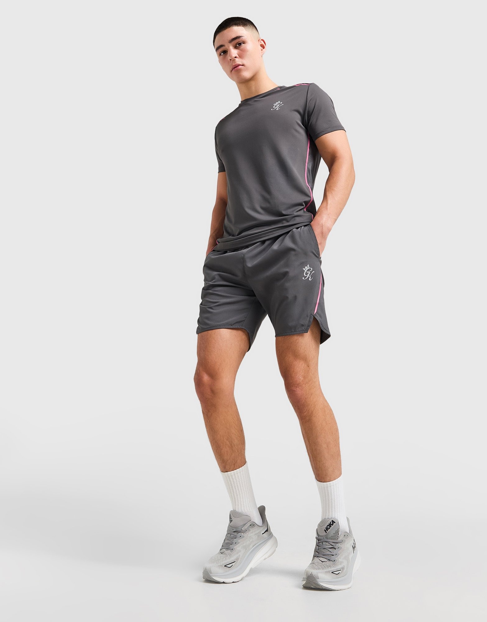 Grey Gym King Flex Shorts JD Sports