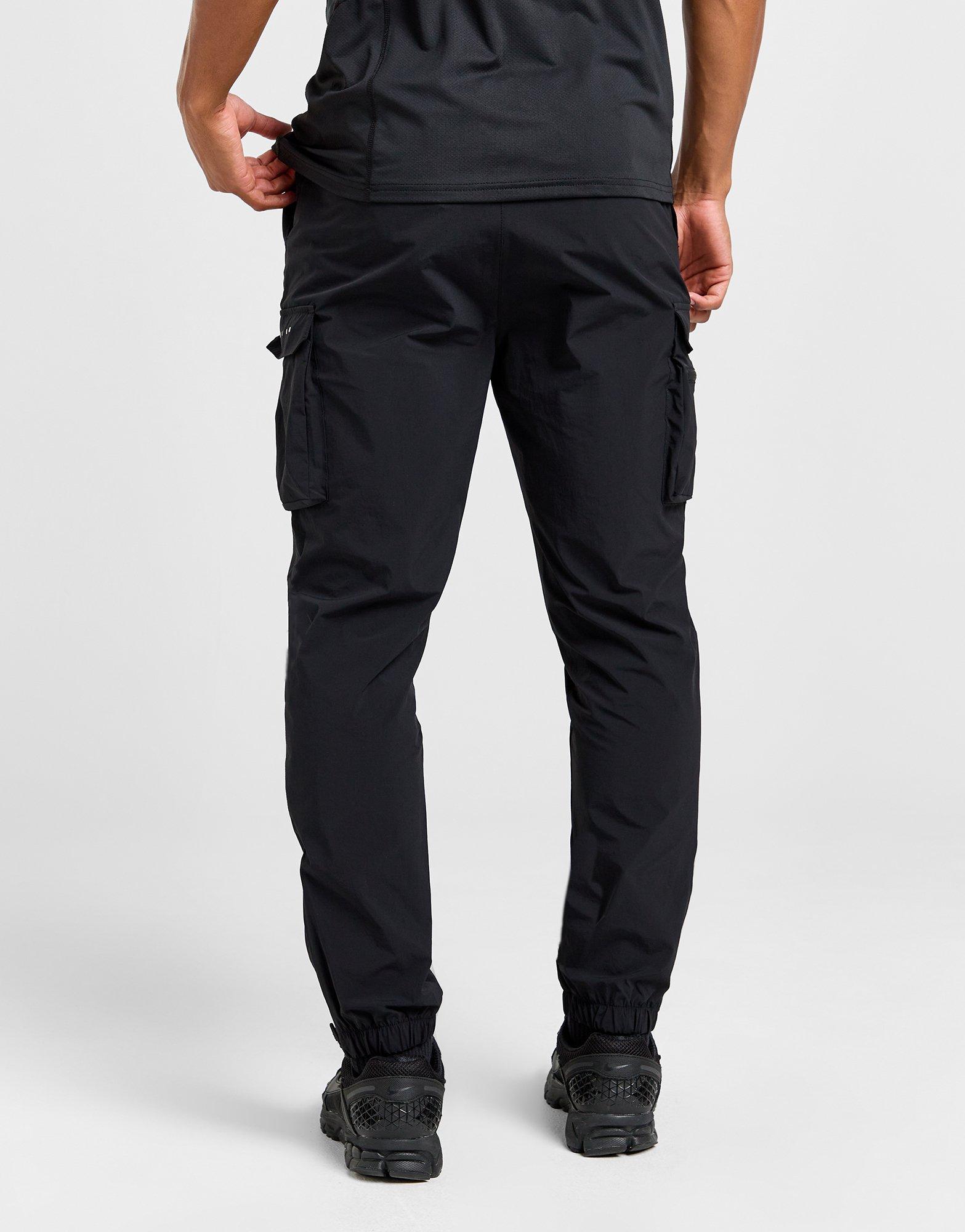Black Gym King Rebellion Woven Track Pants JD Sports UK