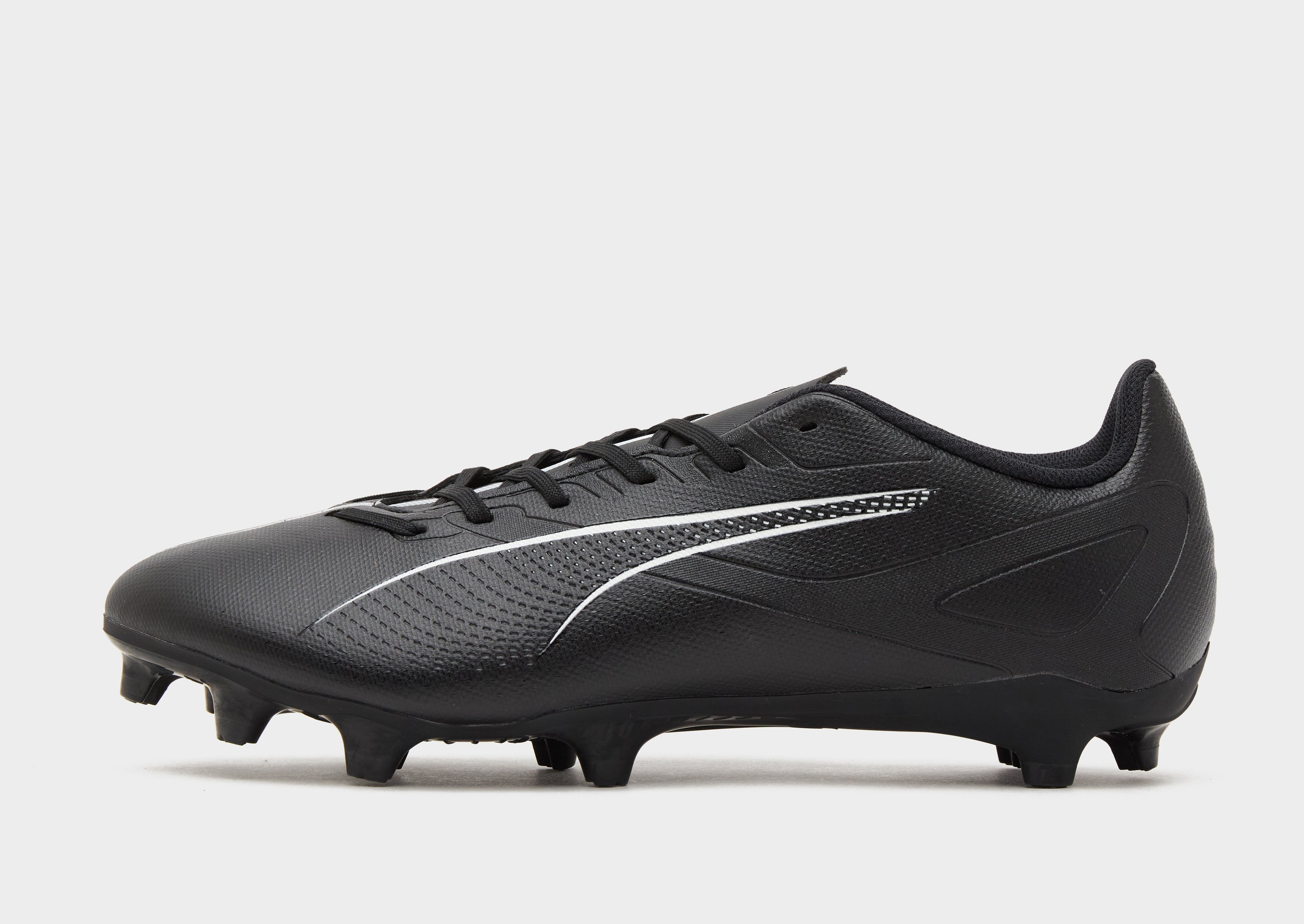 Puma football shoes black on sale