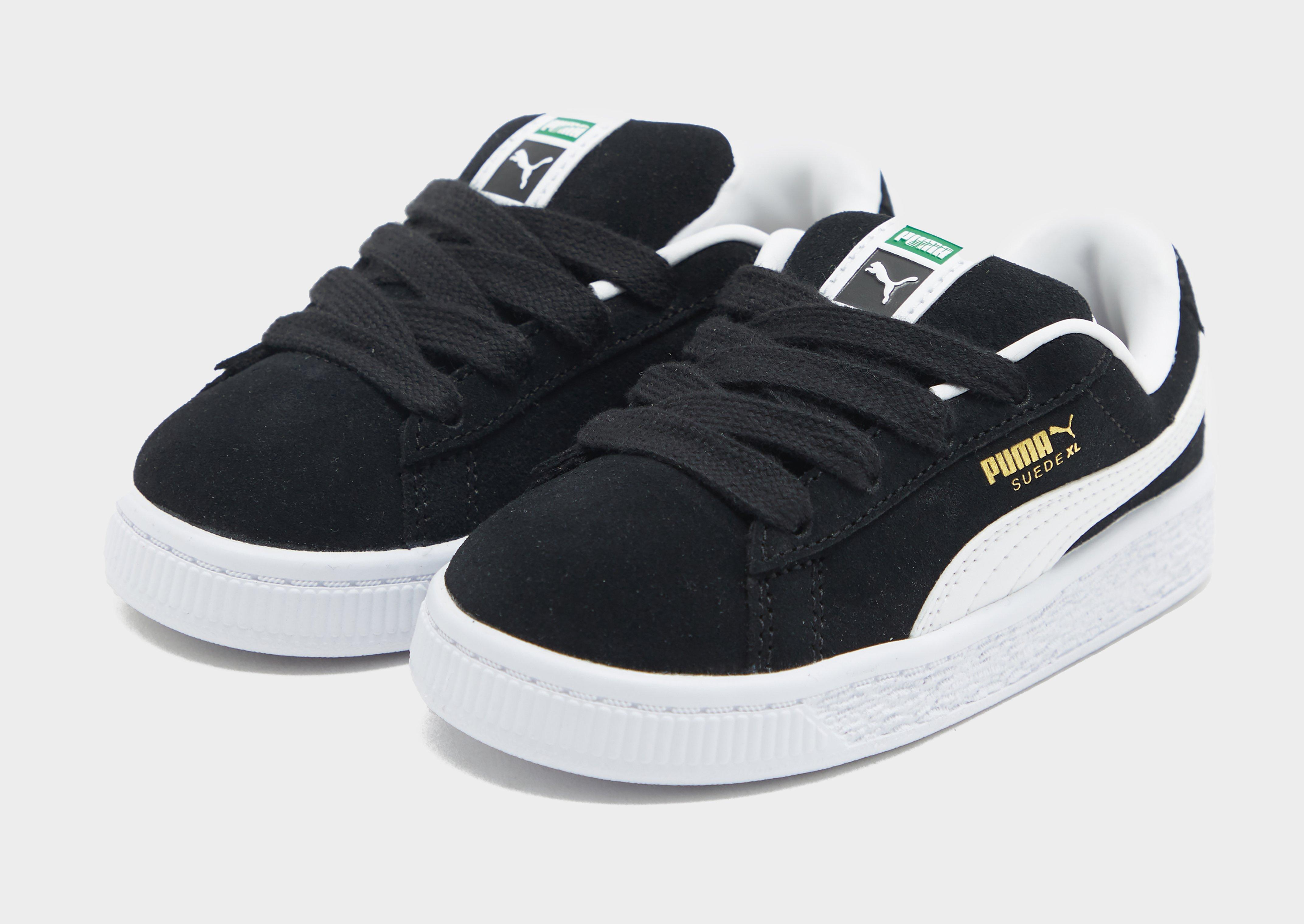 Puma suede on sale noir plateforme