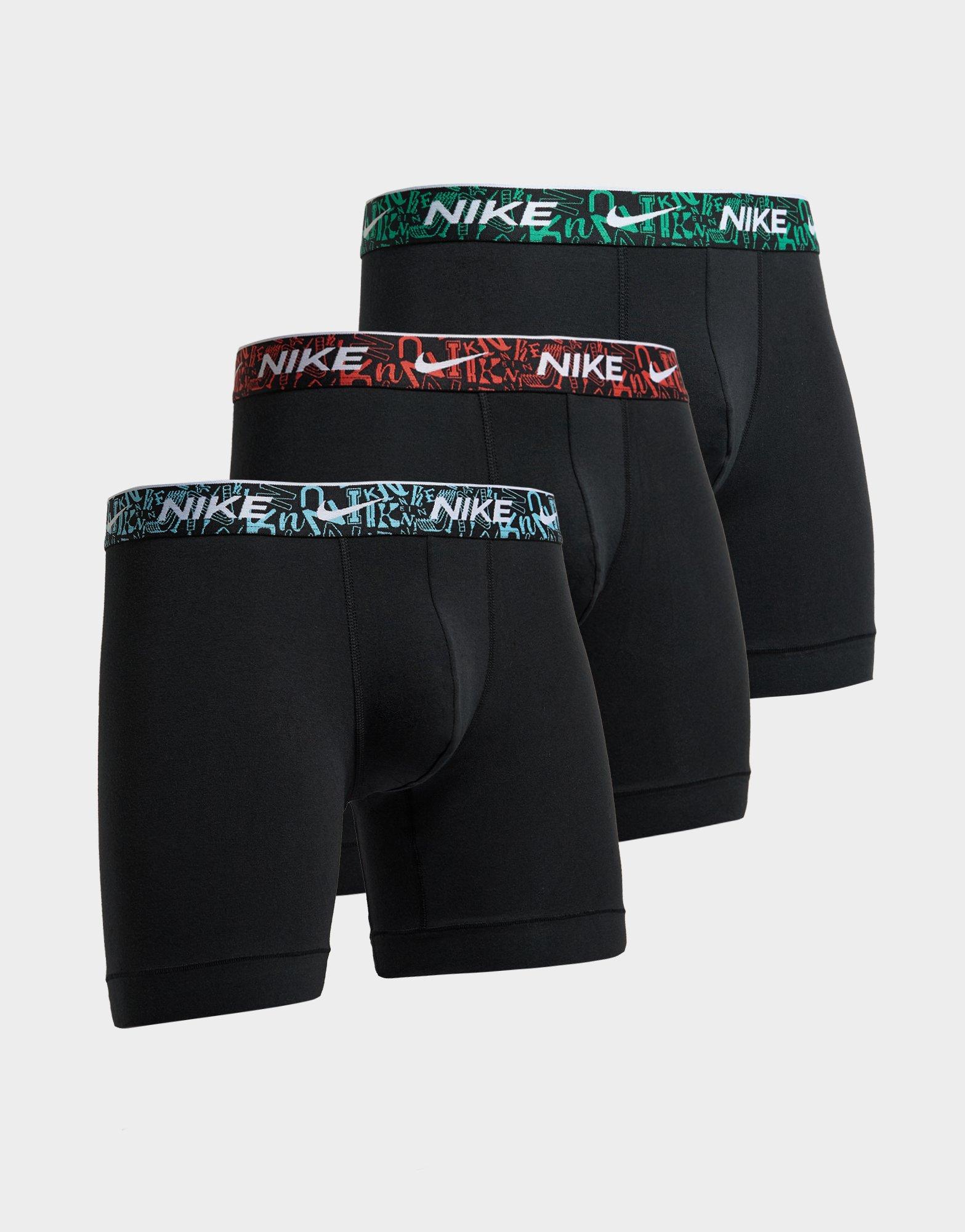 Black Nike 3-Pack Boxers