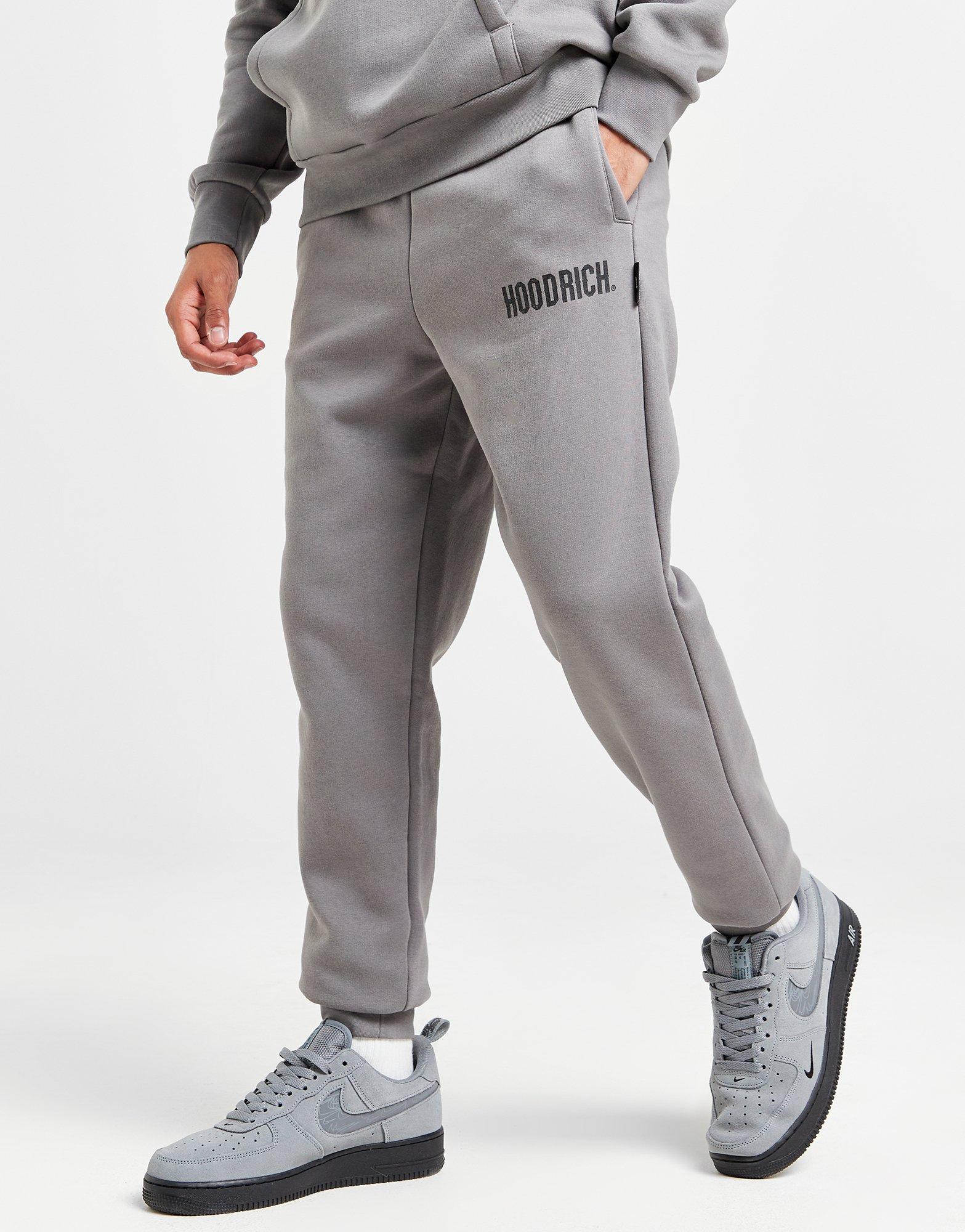 Grey Hoodrich Core Large Logo Tracksuit - JD Sports Global