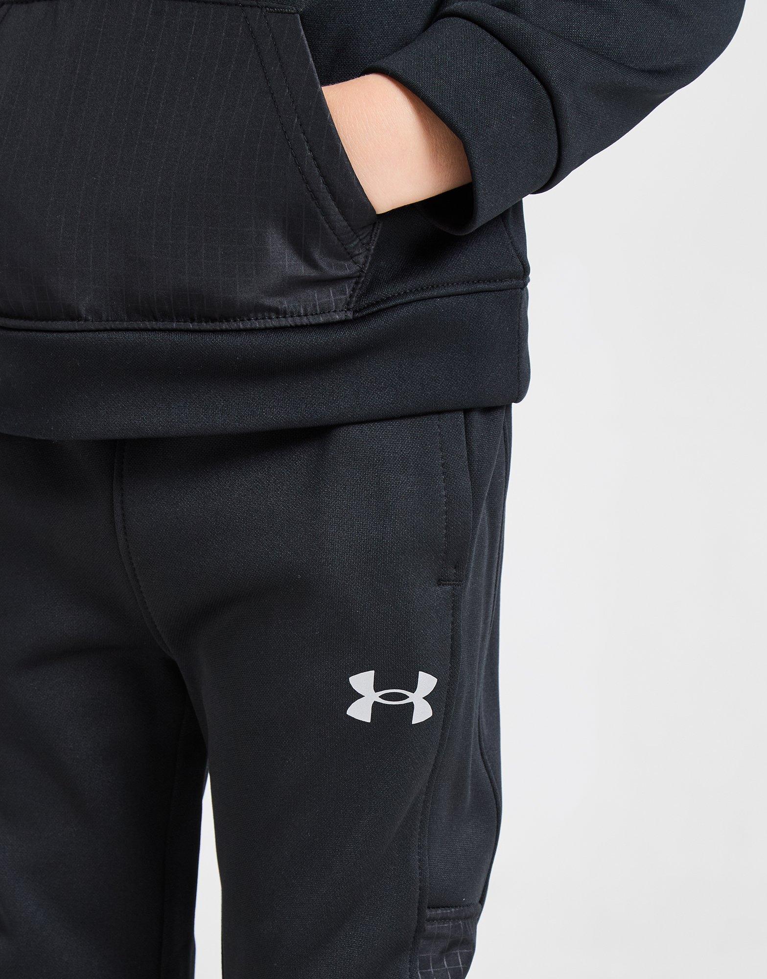 Under Armour Hooded 1/4 Zip Grid Fleece Tracksuit Infant